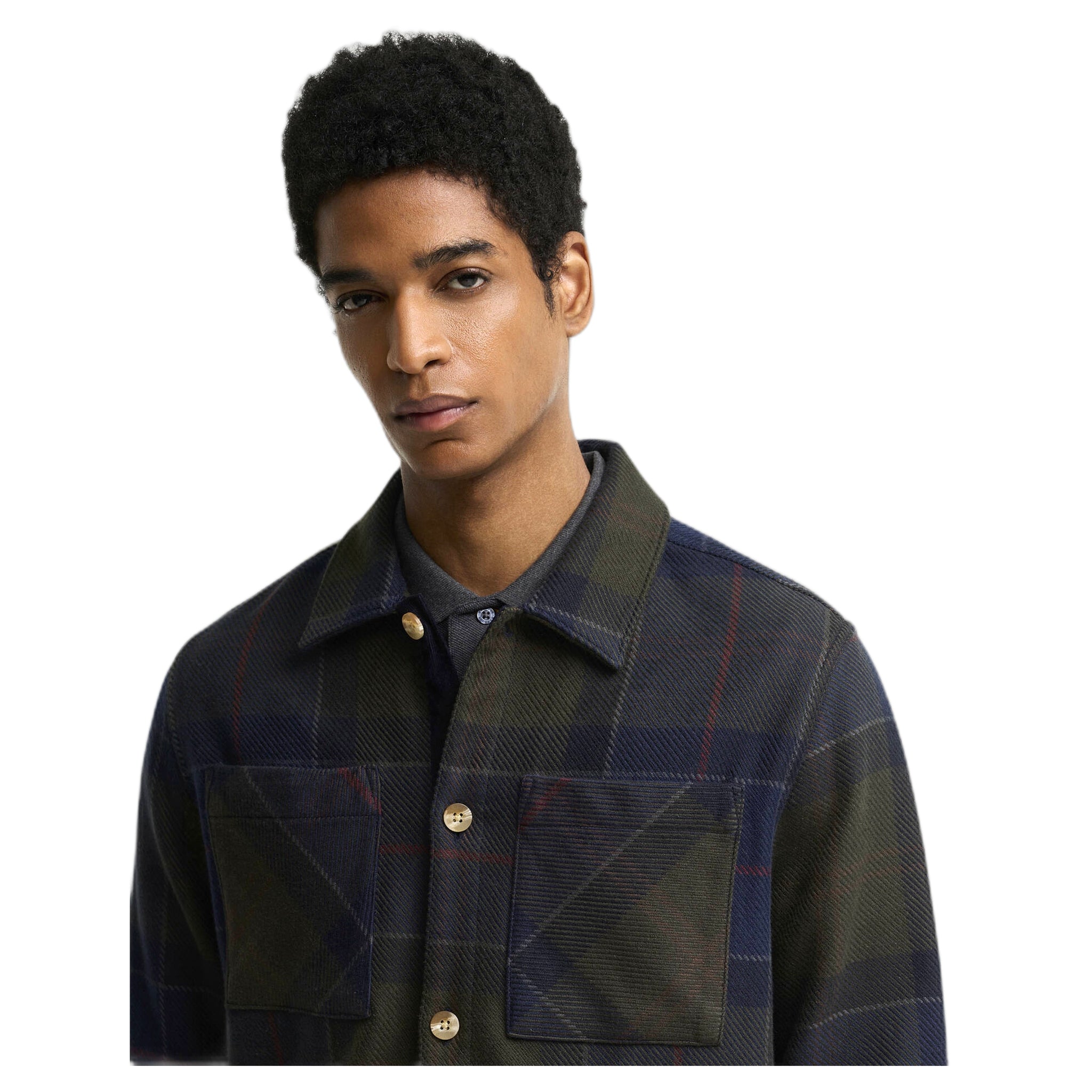Shirt Hemd Barbour Überdimensionales Tartan Overshirt - Schattenklassiker tartan