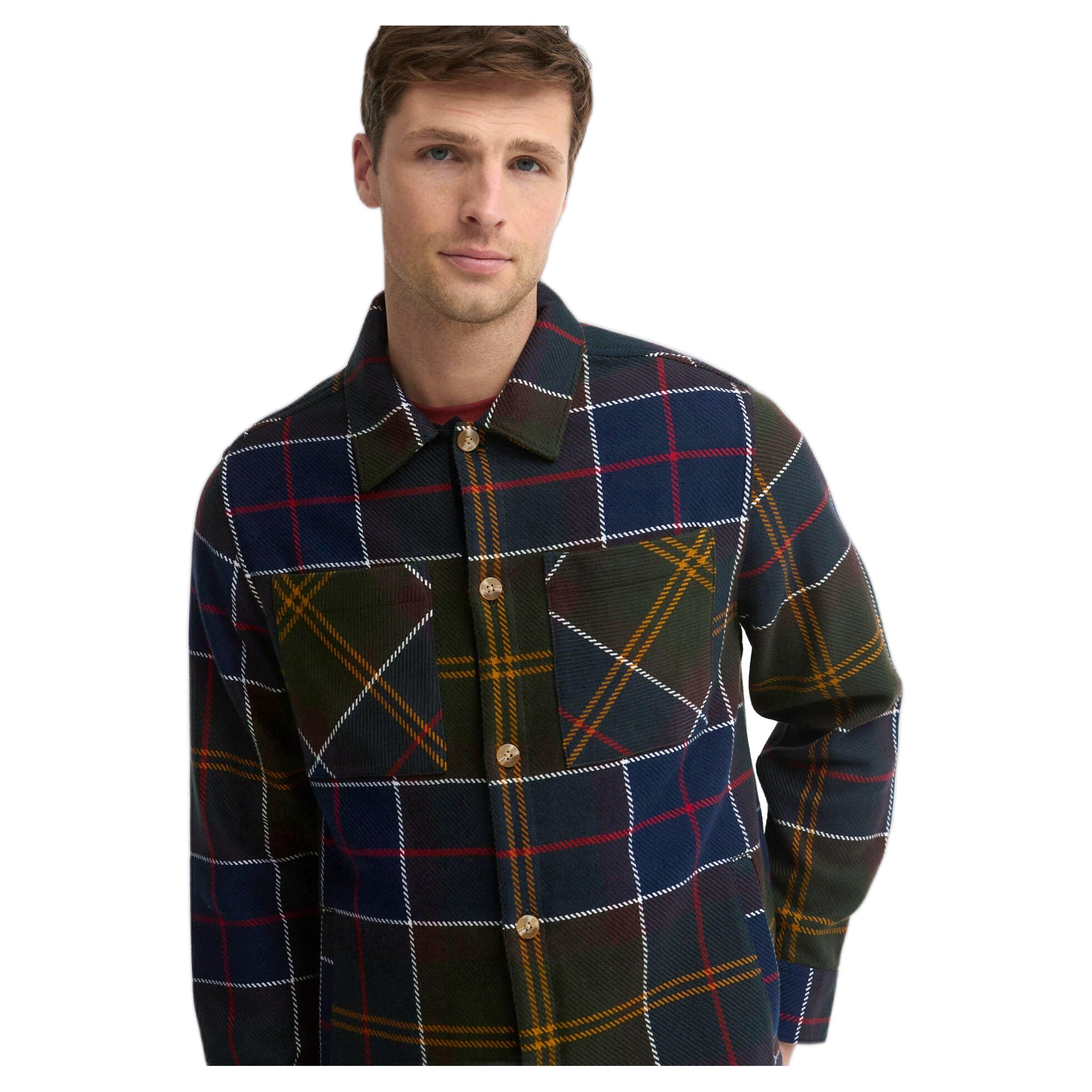 Overhemd Barbour oversized tartan overshirt - klassiek tartan
