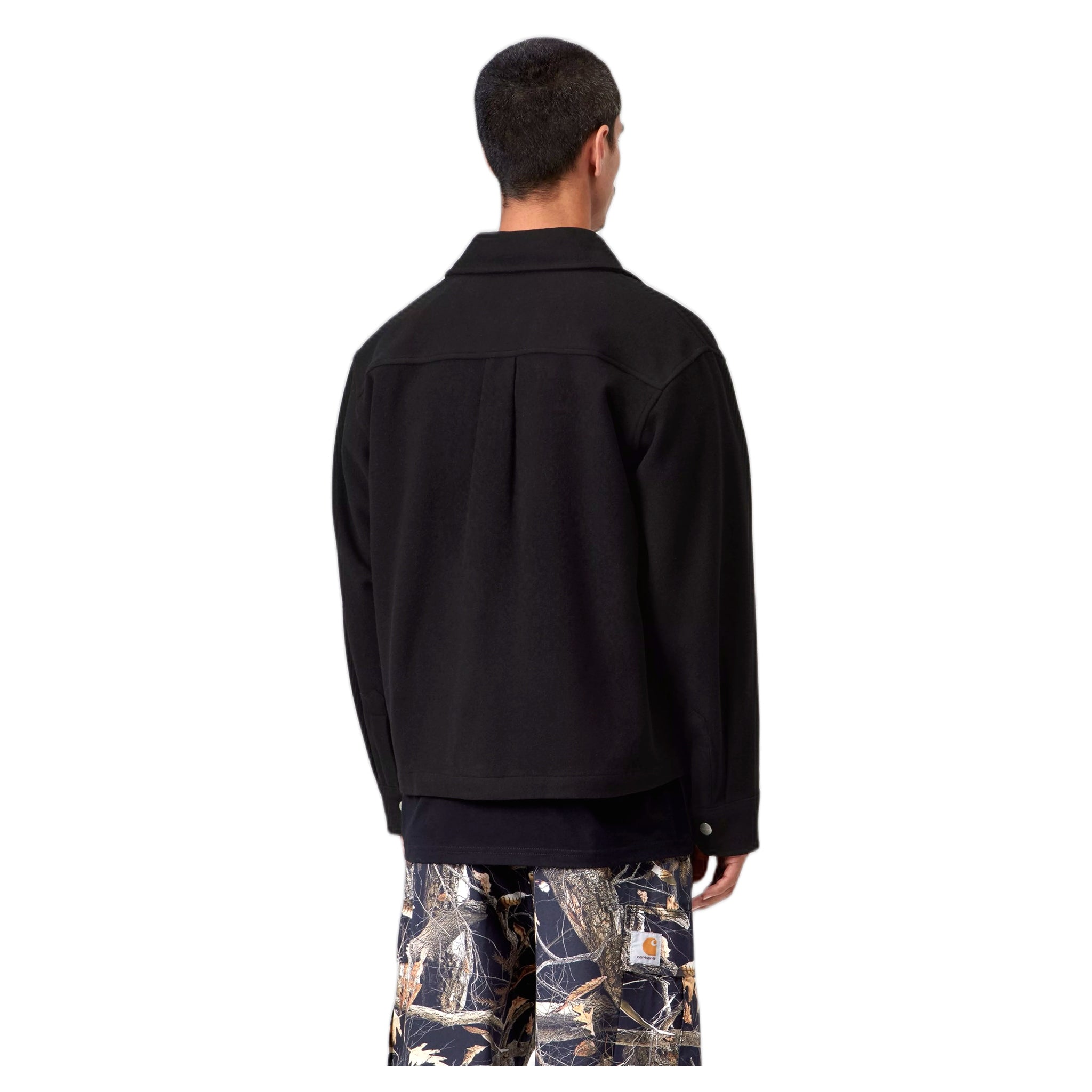 Camiseta Carhartt Wip chaqueta atoka camisa - negro