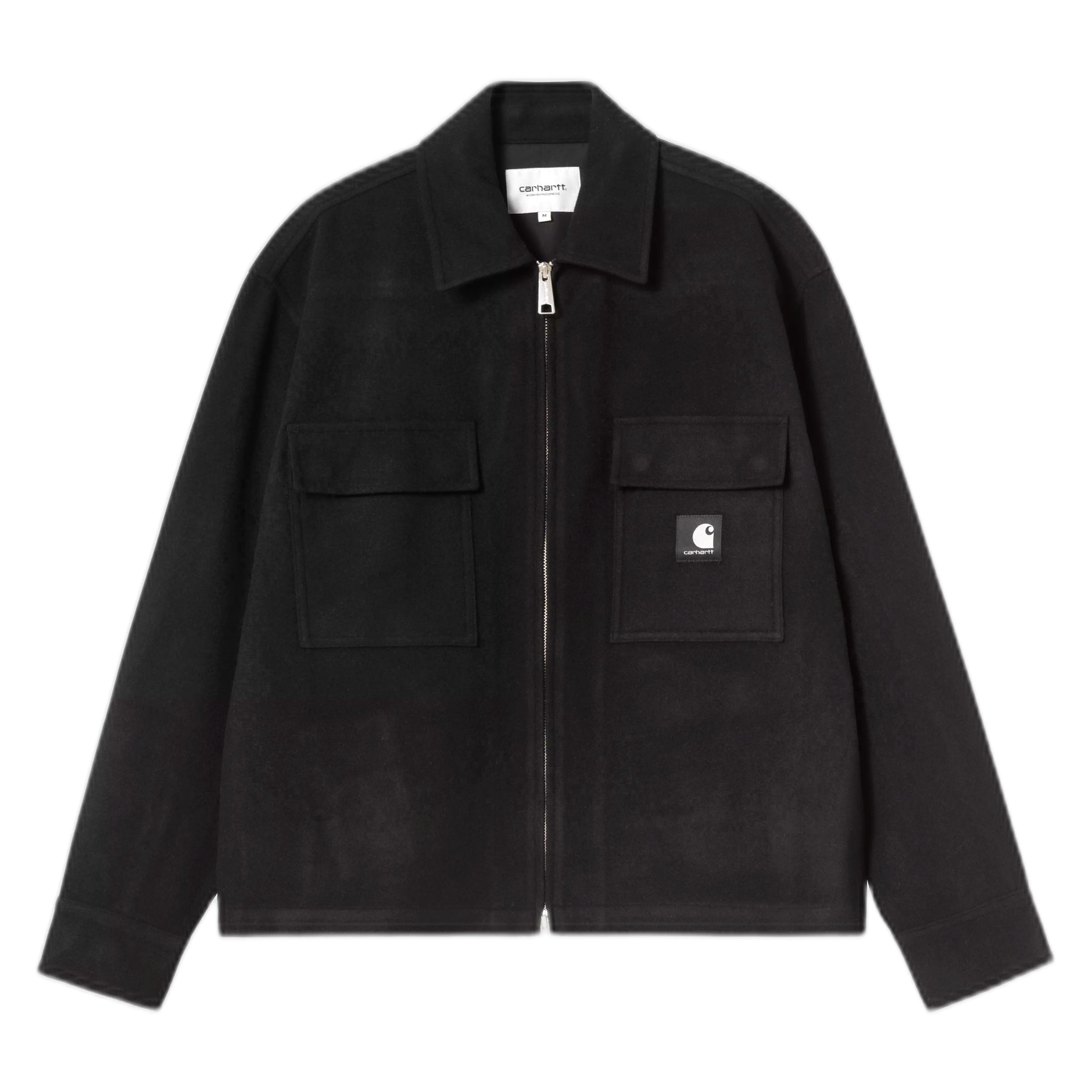 Camiseta Carhartt Wip chaqueta atoka camisa - negro