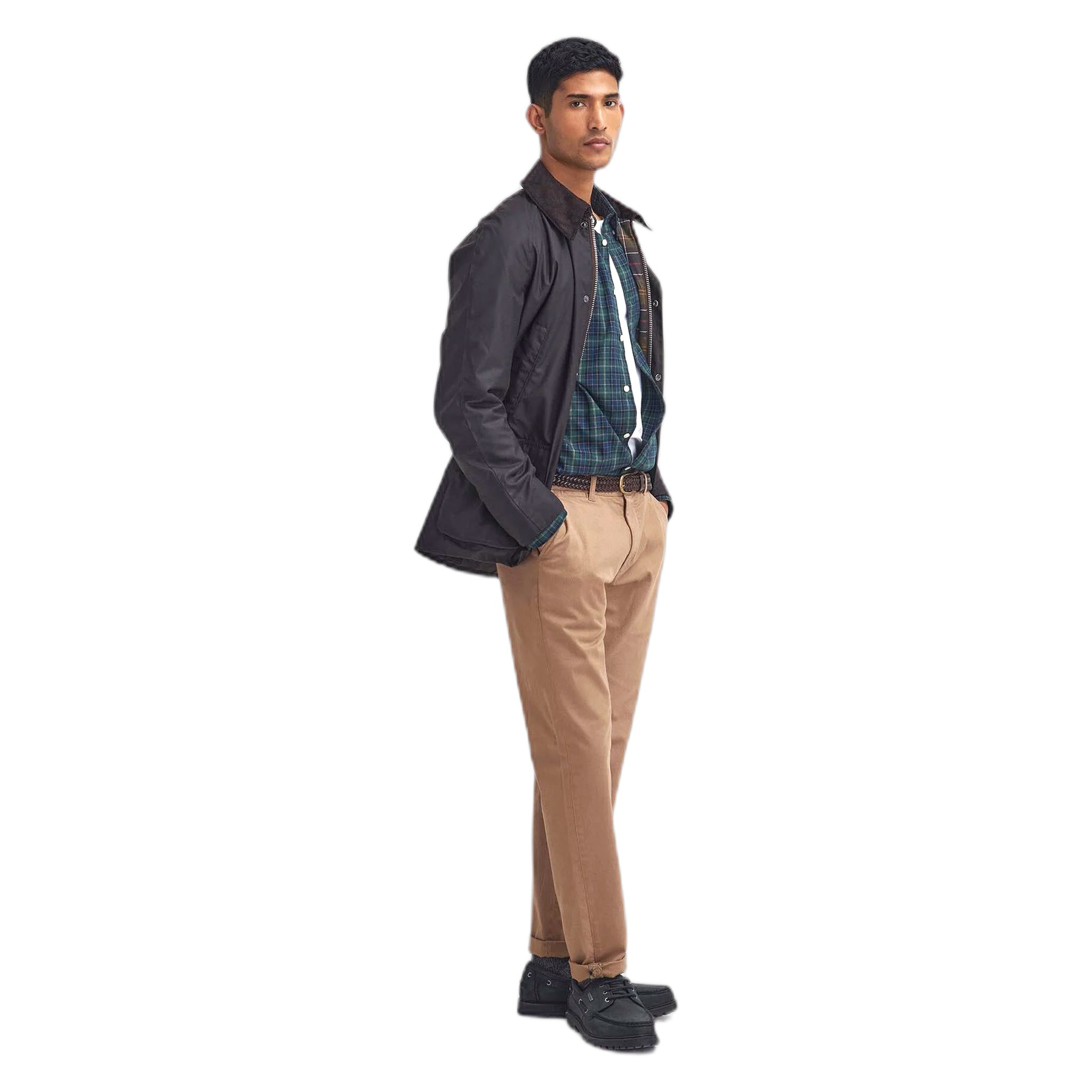 giacca barbour ashby wax jacket - rustic classic