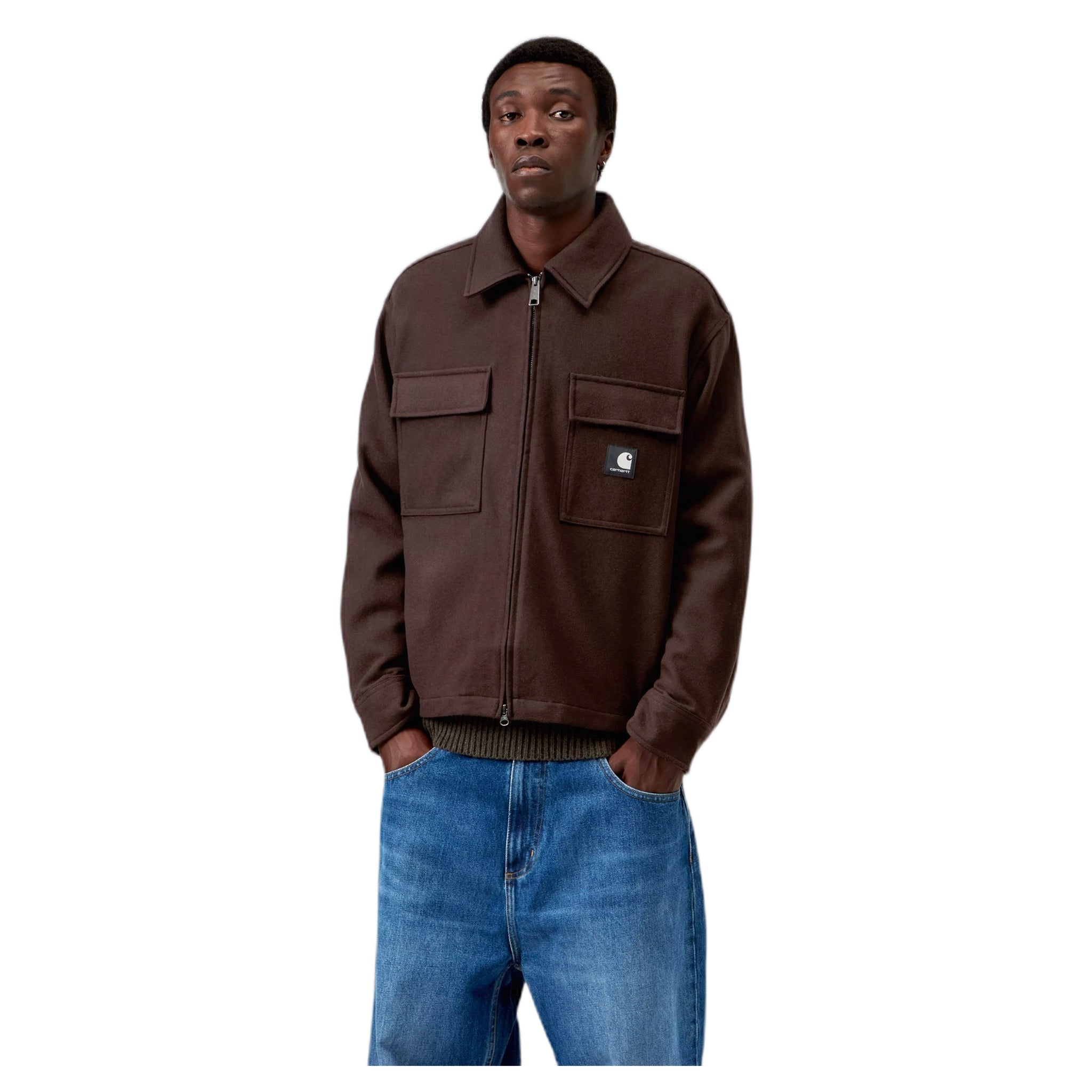Shirt shirt Carhartt Wip atoka shirt jacket - palisander