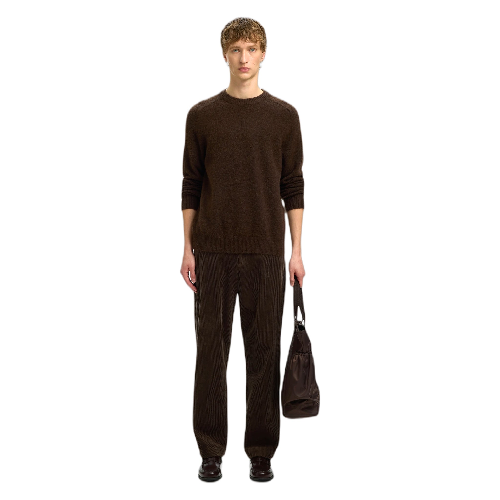 sweater Selected homme rai ls knit reg neck crew - delicioso