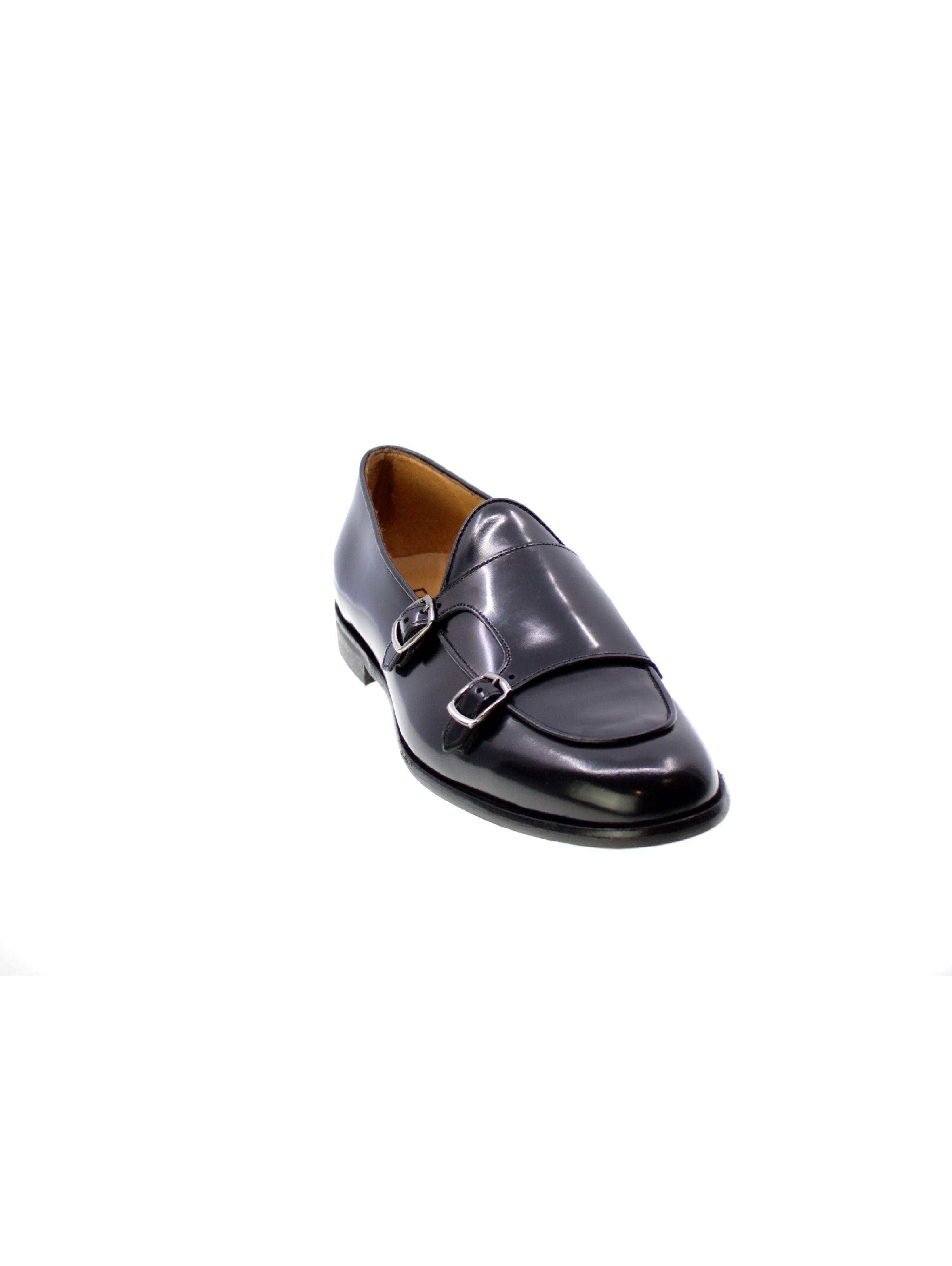 Fedeni Doppia fibbia Uomo Nero 02/cuoio - Imagen 8 de 12