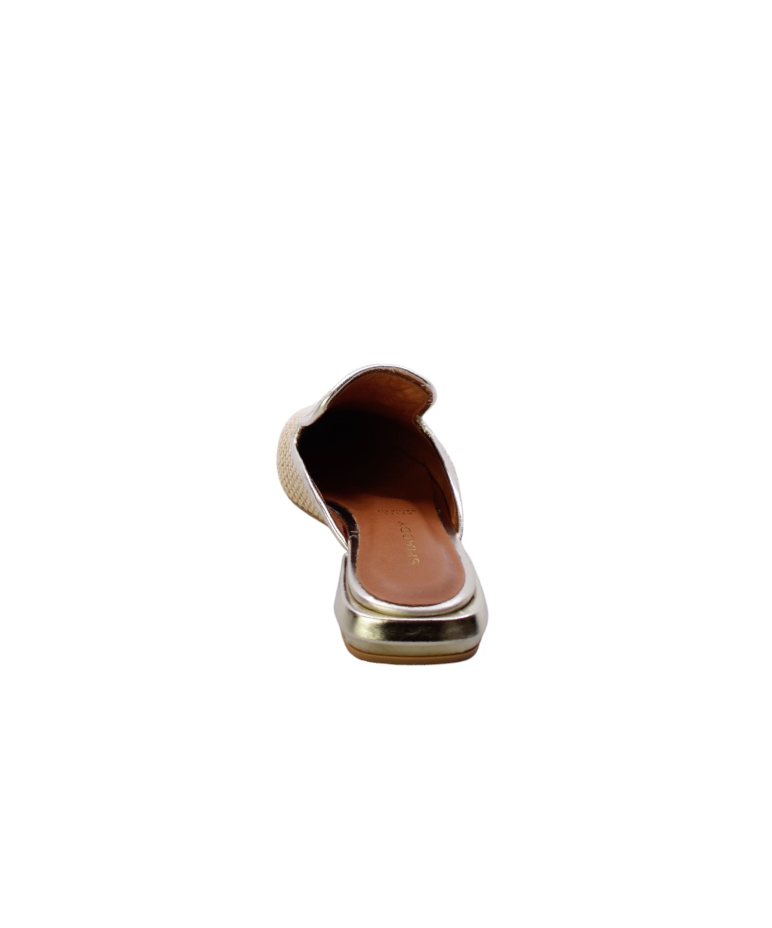 Shaddy Mocassino Sabot Donna Naturale/Oro 115246300 - Imagen 11 de 12
