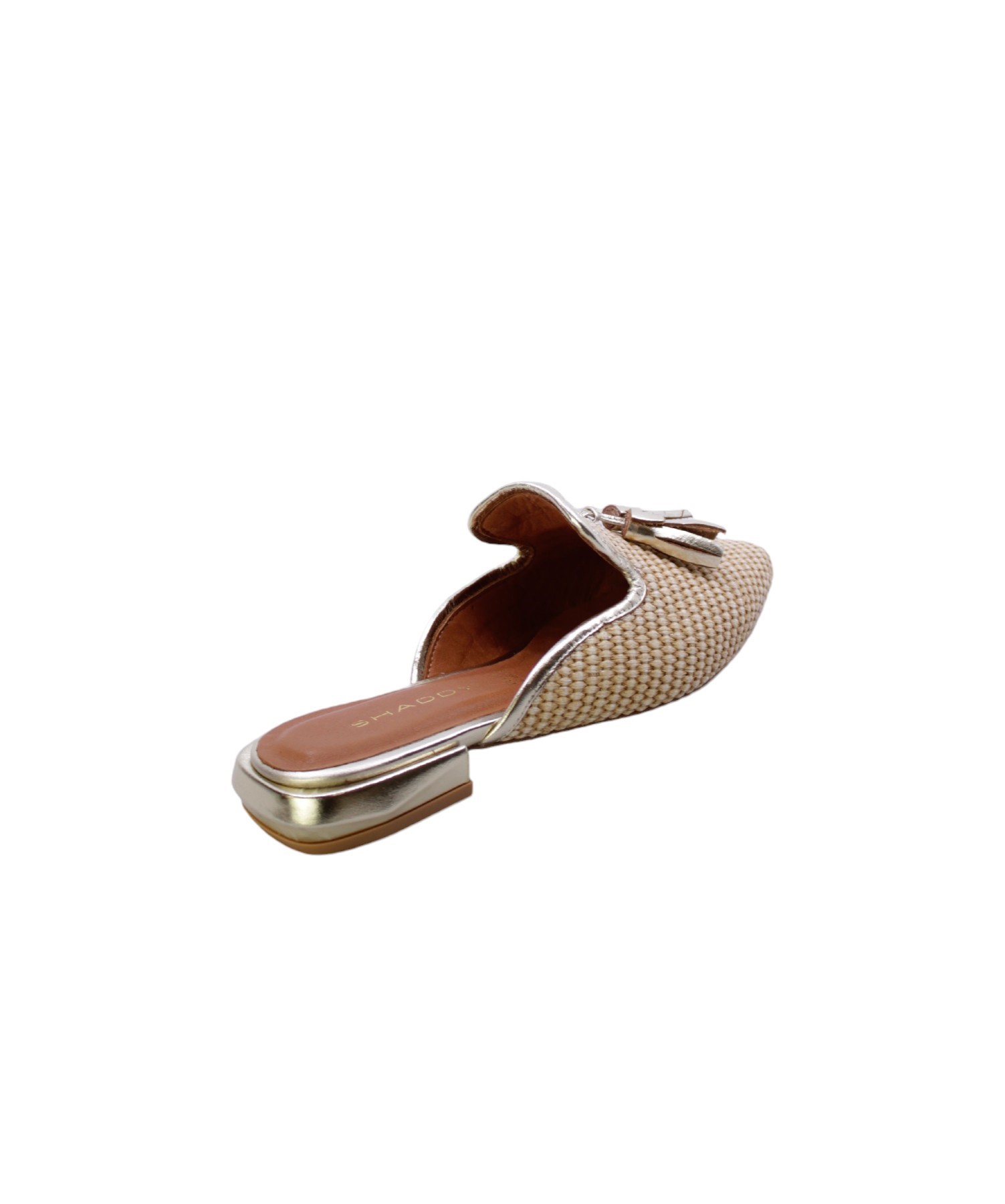 Shaddy Mocassino Sabot Donna Naturale/Oro 115246300 - Imagen 12 de 12