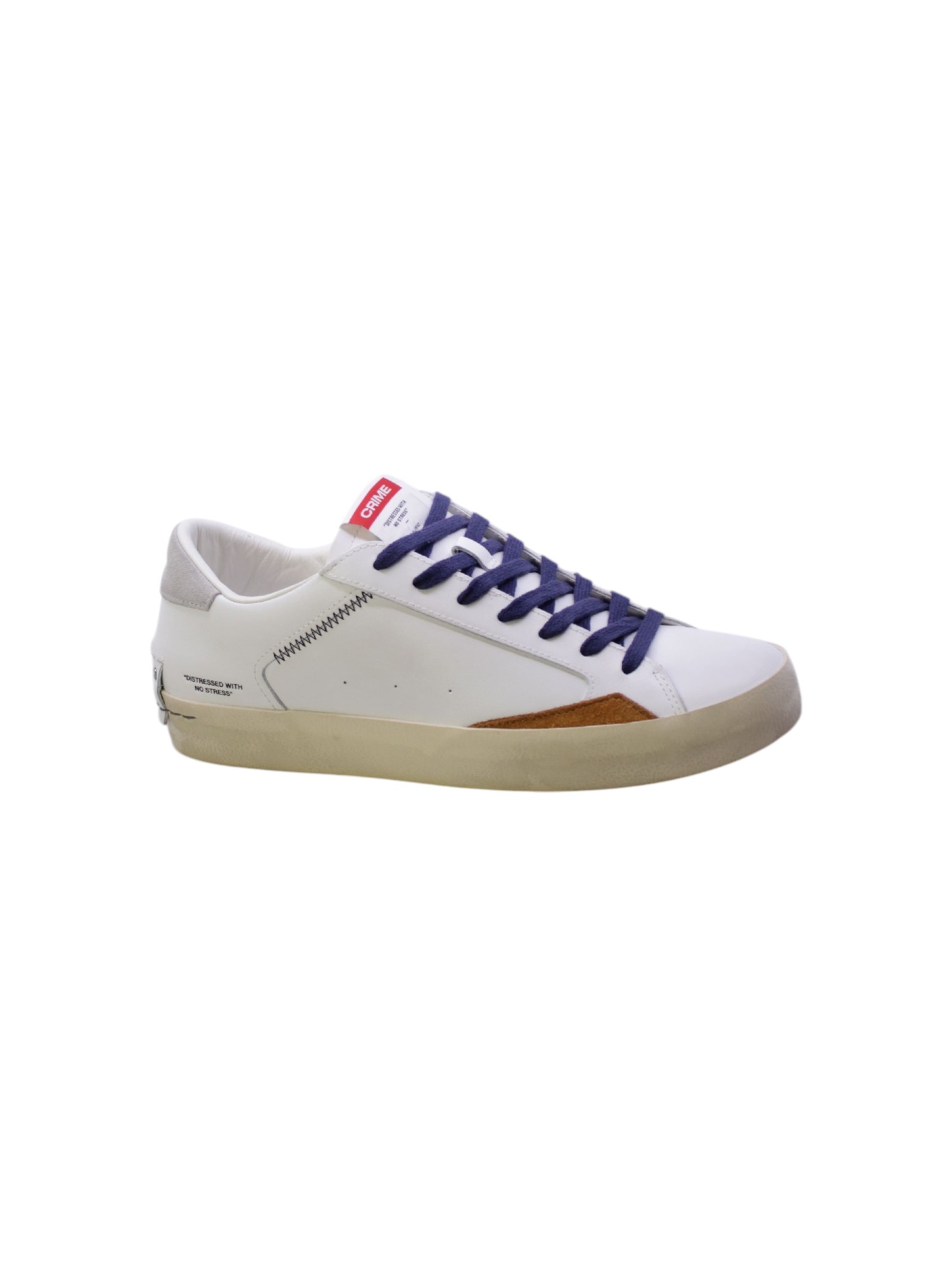 Crime london Sneakers Uomo Bianco Distressed17002pp6b - Imagen 7 de 12