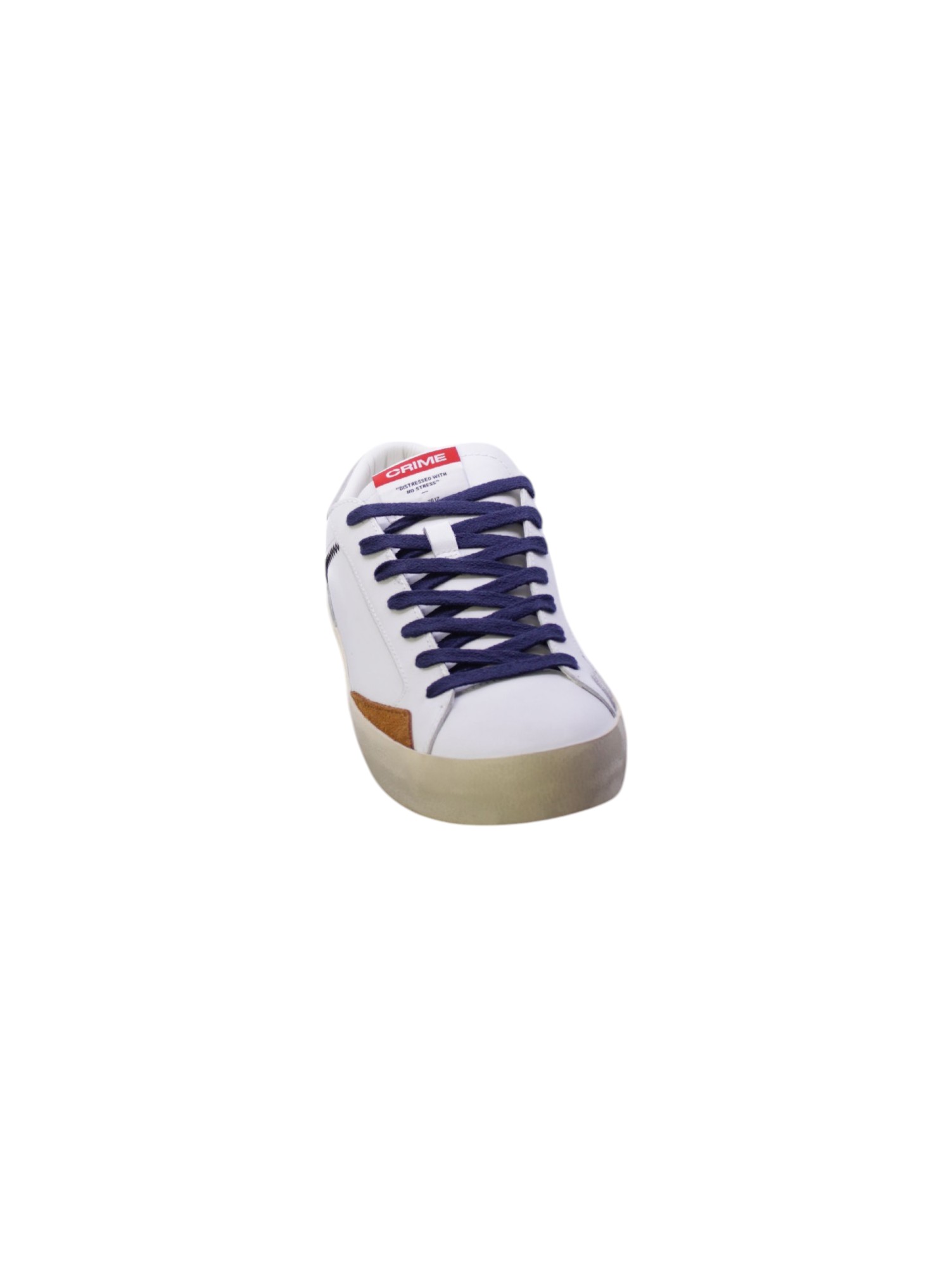 Crime london Sneakers Uomo Bianco Distressed17002pp6b - Imagen 8 de 12