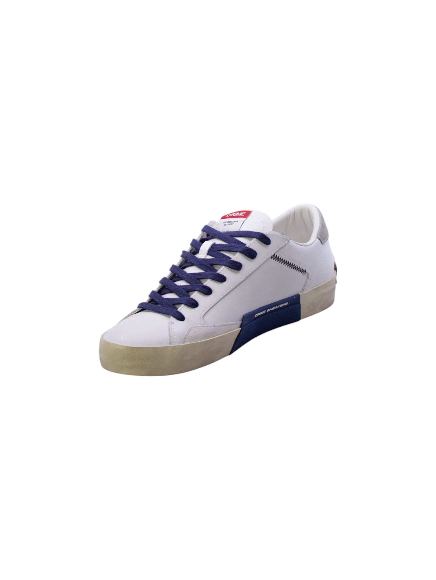 Crime london Sneakers Uomo Bianco Distressed17002pp6b - Imagen 9 de 12