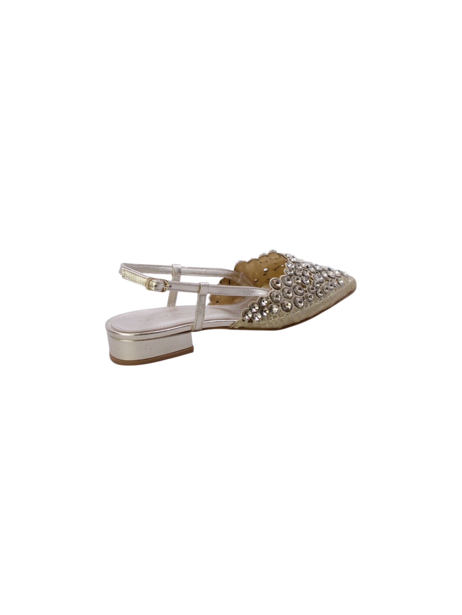 Tsakiris mallas Decollete Basso Tallone Aperto Donna Or - Imagen 12 de 12