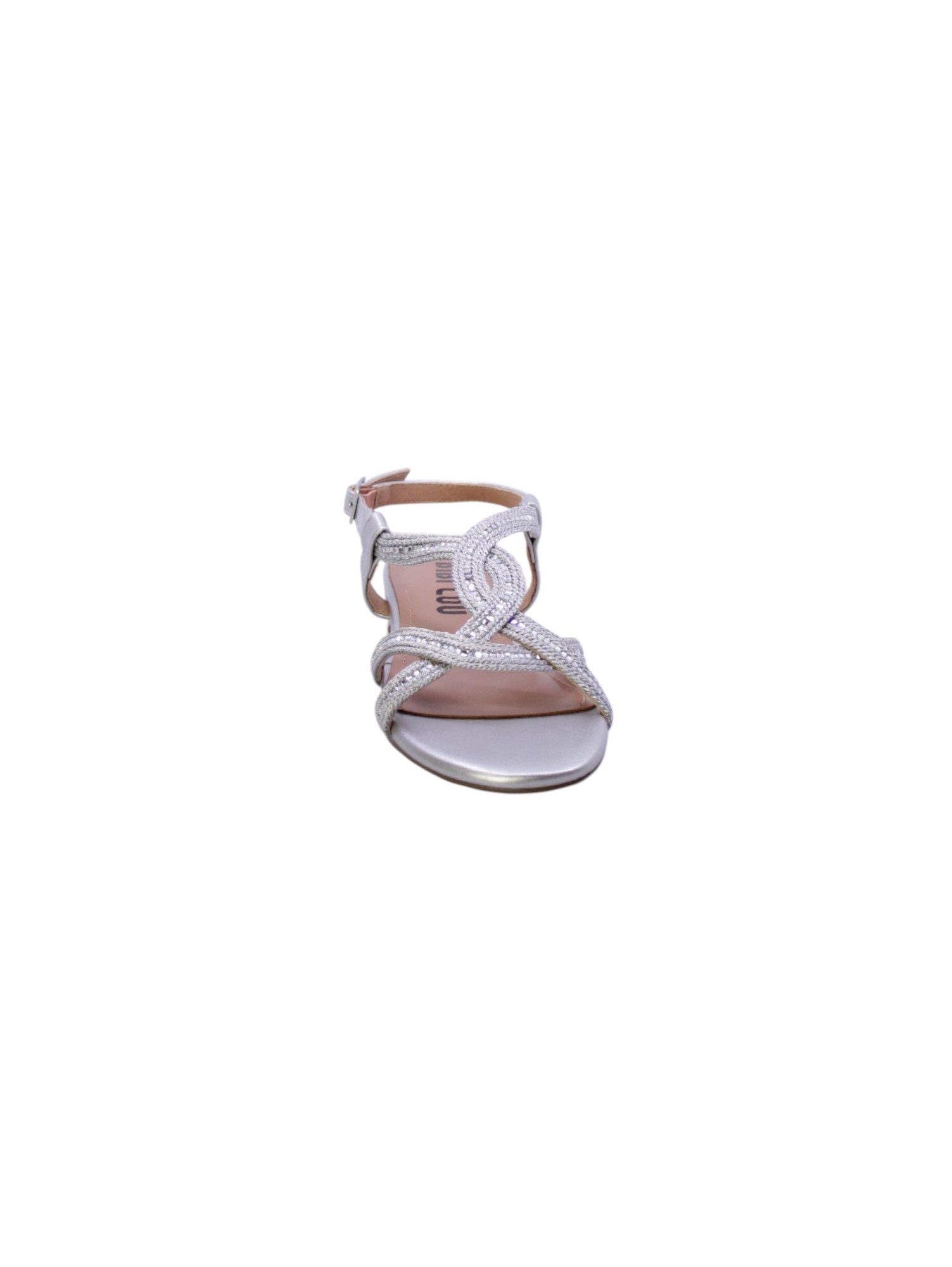 Bibi lou Sandalo Basso Strass Donna Argento 820z94hg - Imagen 8 de 12