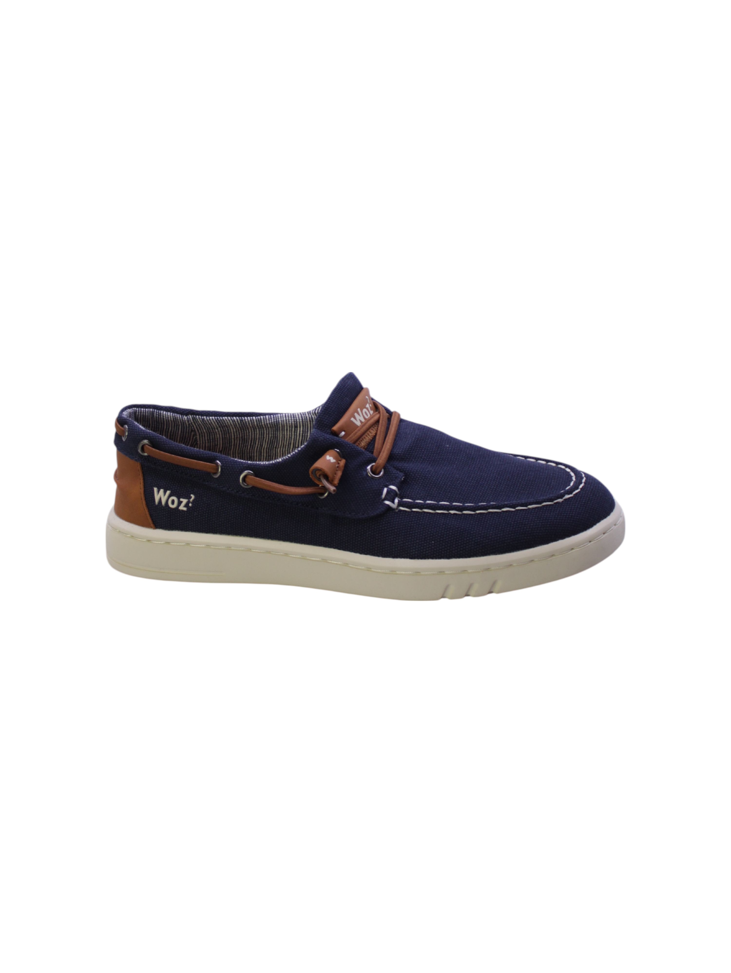 Woz Mocassino Uomo Blue Navy George-50100 - Imagen 7 de 12