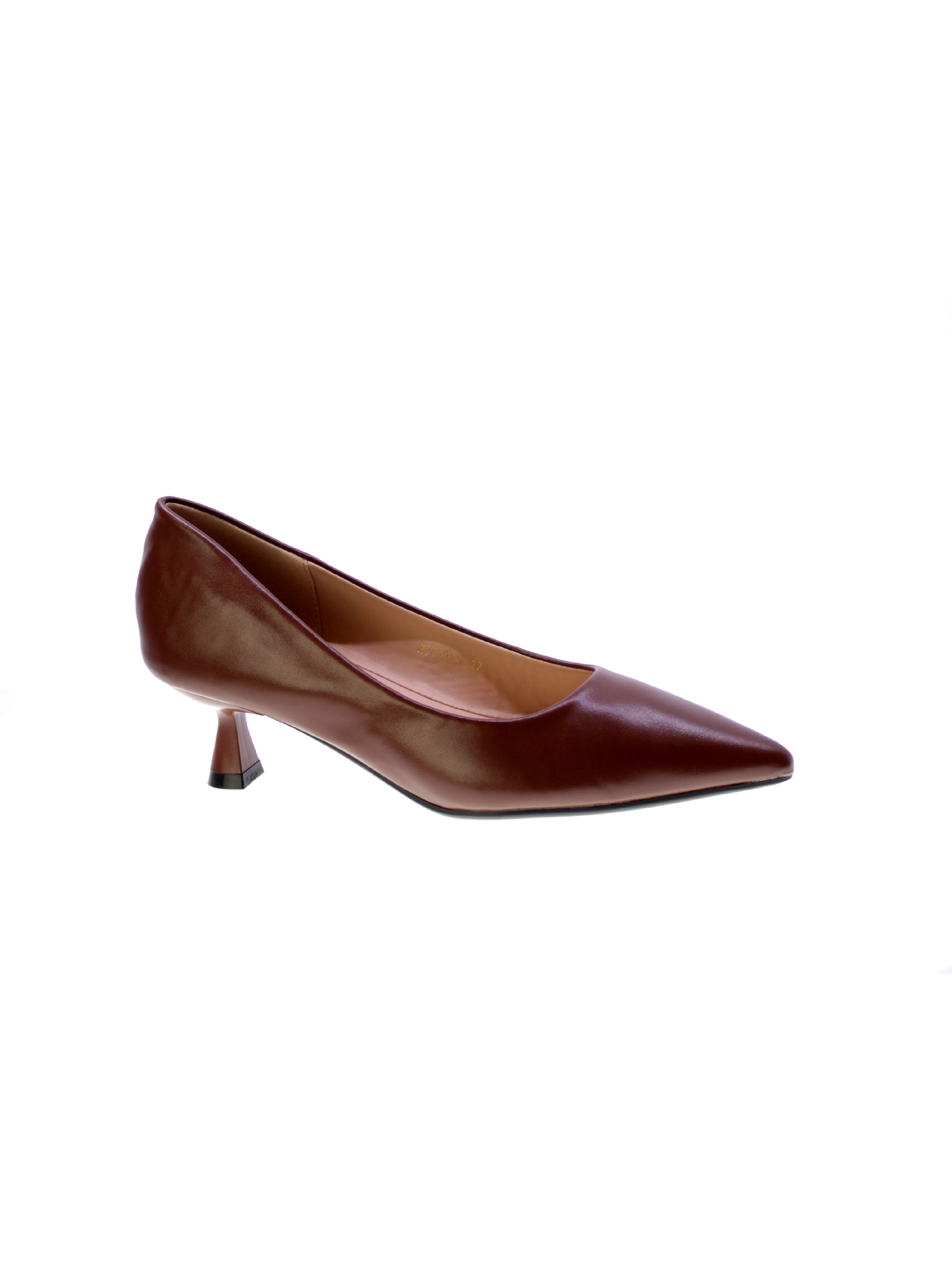 Francesco Milano Damen Pumps braun H06-01a-ma - Bild 7 von 12