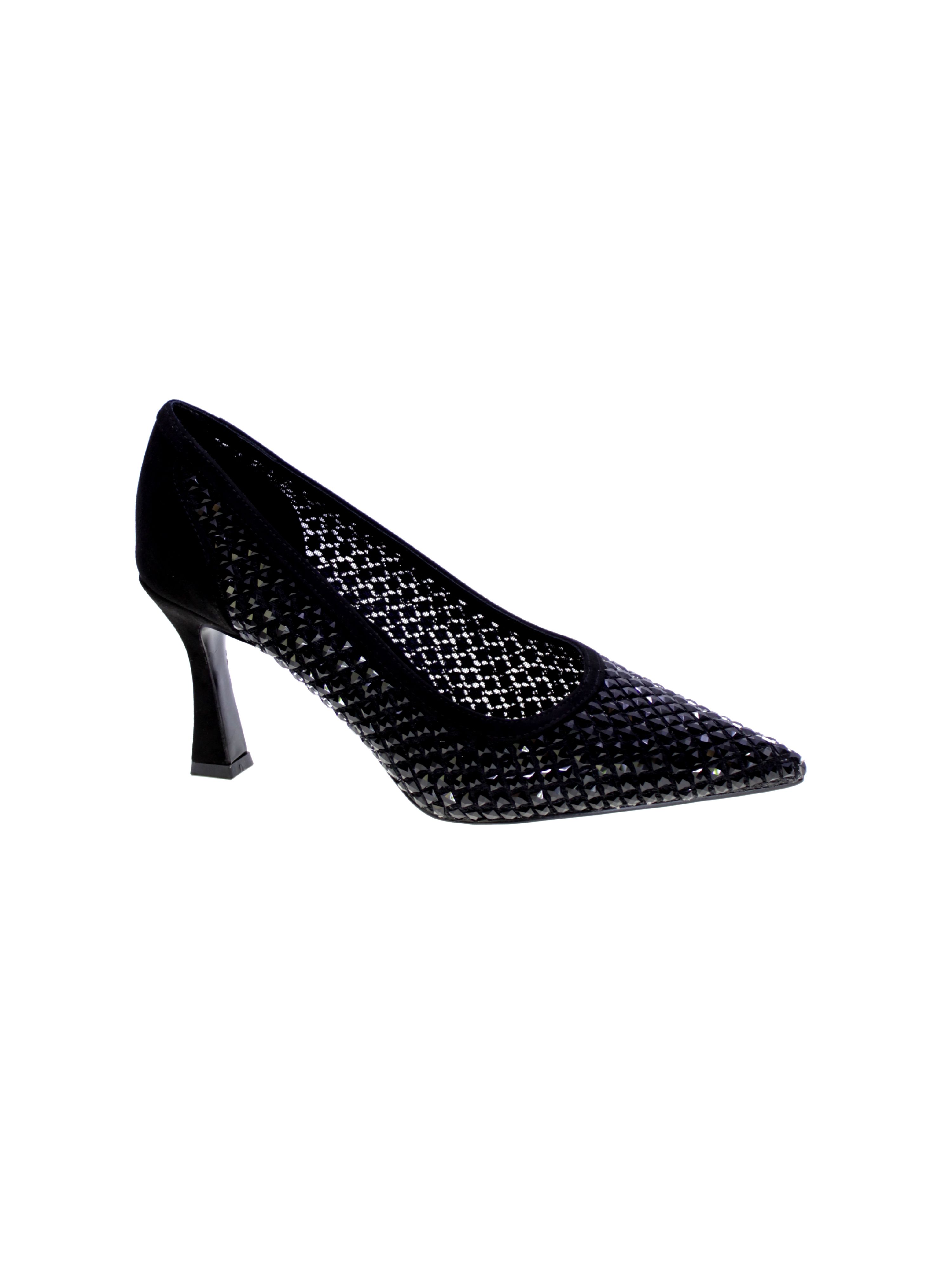Exe Pumps Strass Damen schwarz Folie-255 - Bild 7 von 12