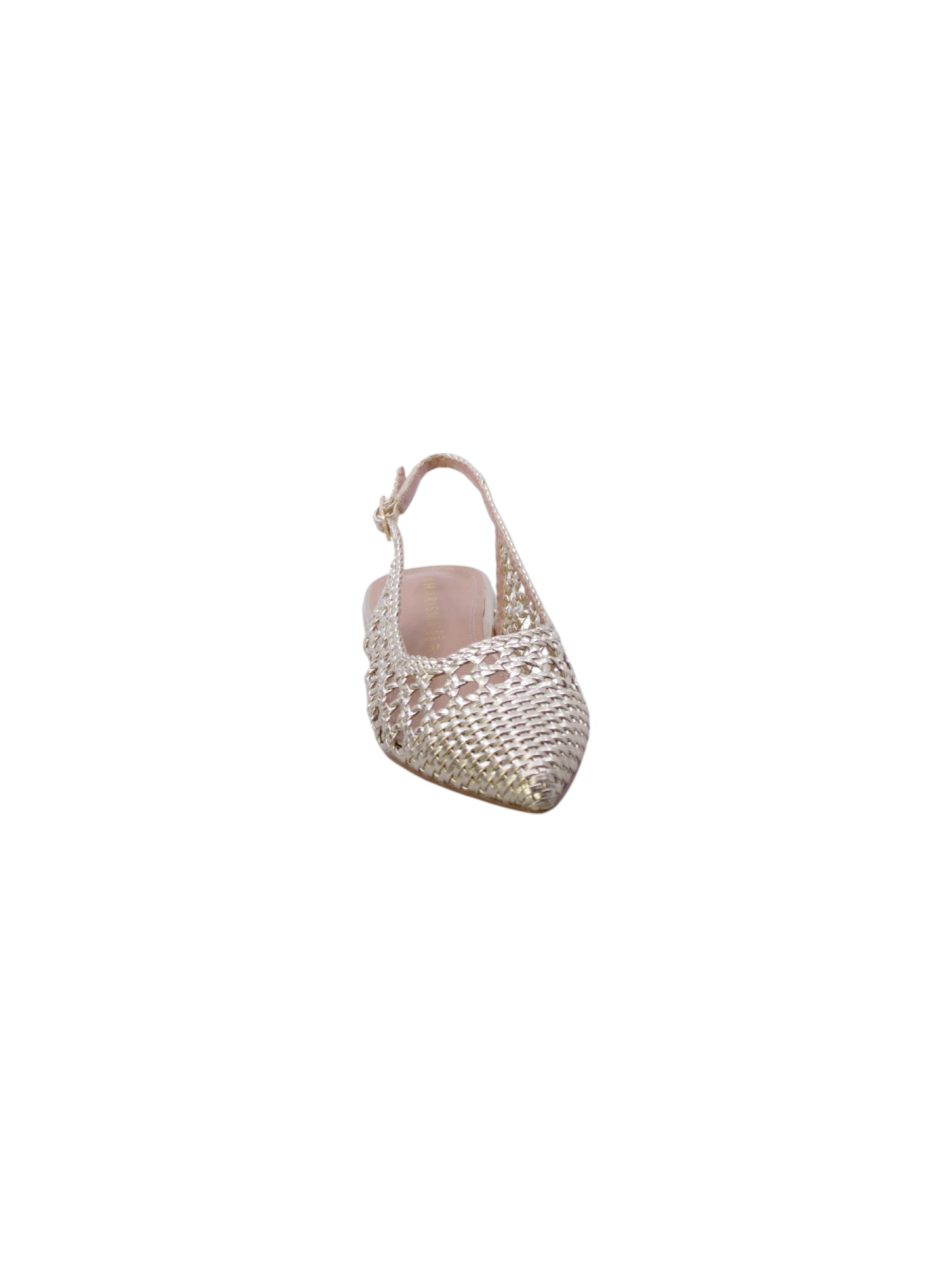 Kharisma Decollete Basso Tallone Aperto Donna Oro 9044 - Imagen 8 de 12