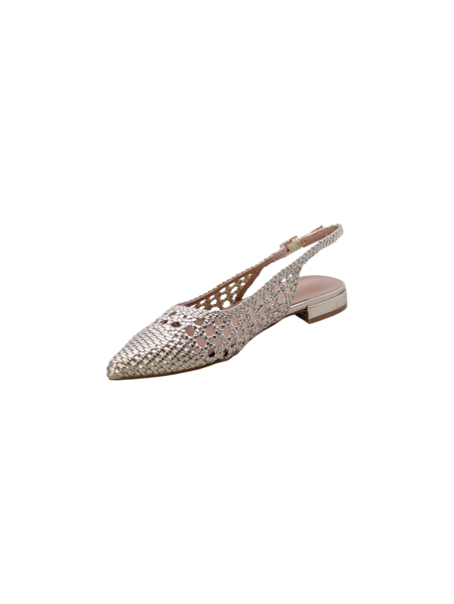 Kharisma Decollete Basso Tallone Aperto Donna Oro 9044 - Imagen 9 de 12