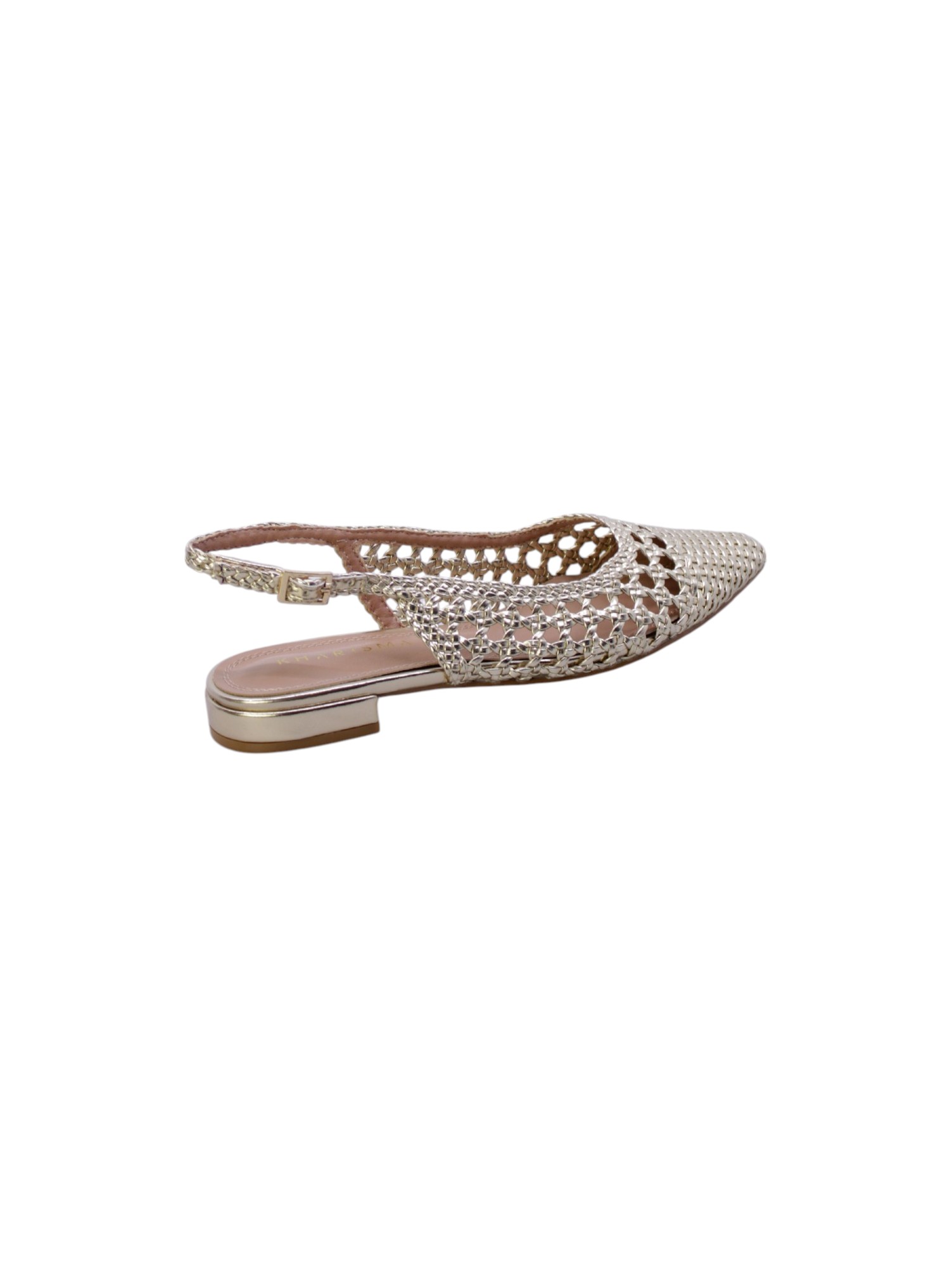 Kharisma Decollete Basso Tallone Aperto Donna Oro 9044 - Imagen 12 de 12