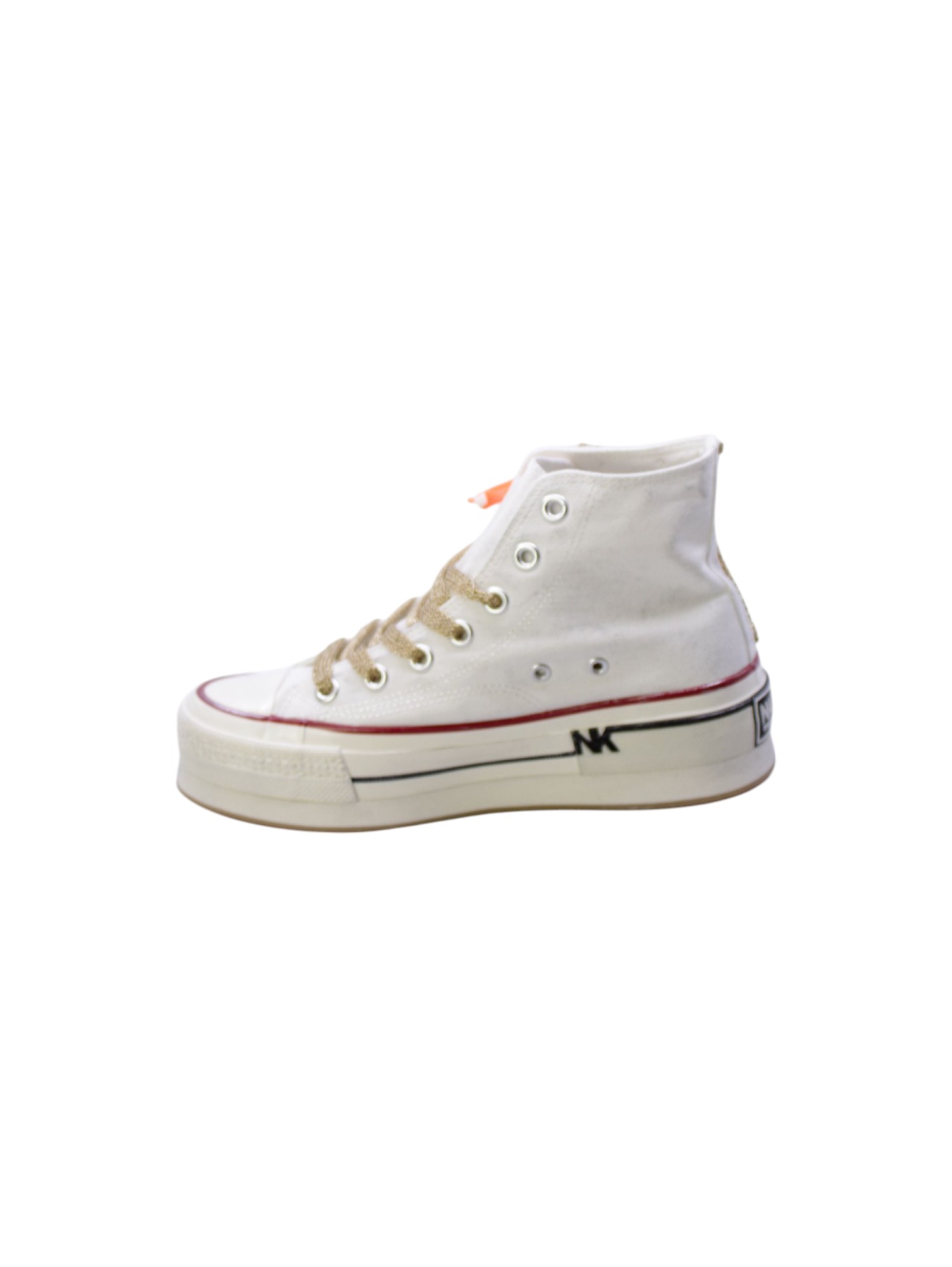 Nan-ku Sneakers Donna Bianco Dsa-09 - Imagen 10 de 12