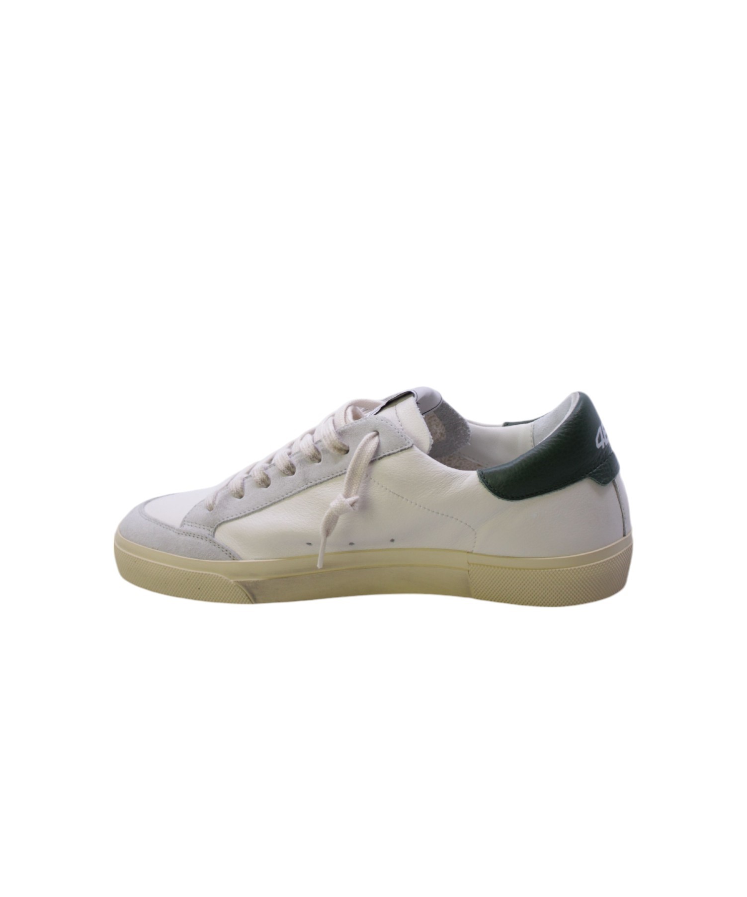 4b12 Sneakers Uomo Bianco Retro/fu003 - Imagen 10 de 12