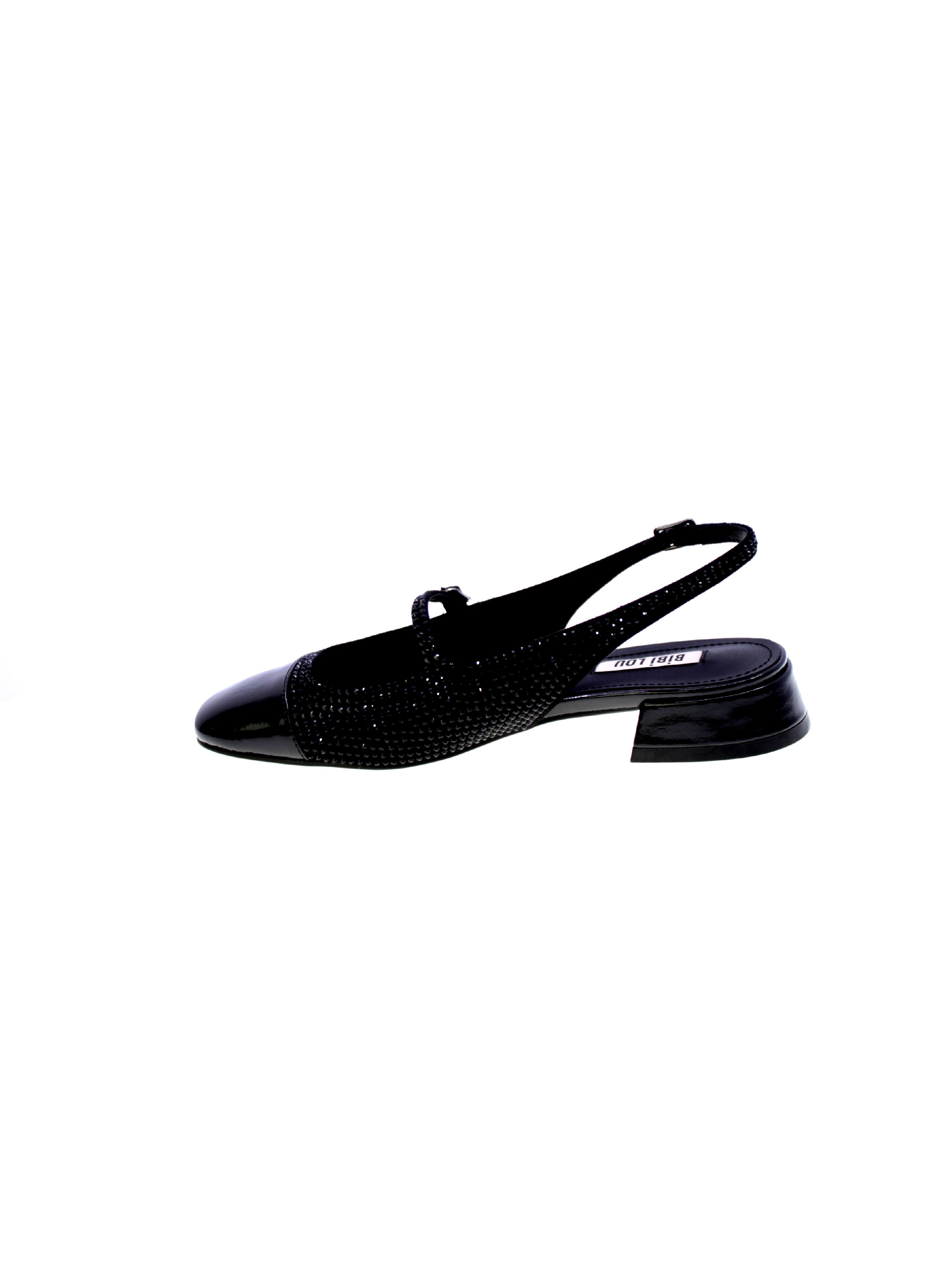 Bibi lou Decollete Tallone Aperto Donna Nero 704z00vk - Imagen 10 de 12