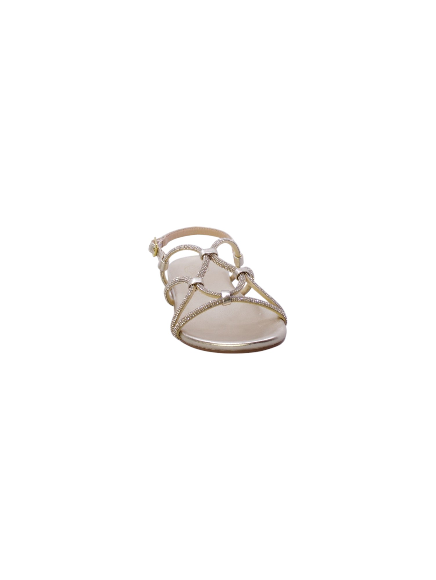 Unisa Sandalo Basso Strass Donna Platino Cooper - Imagen 8 de 12