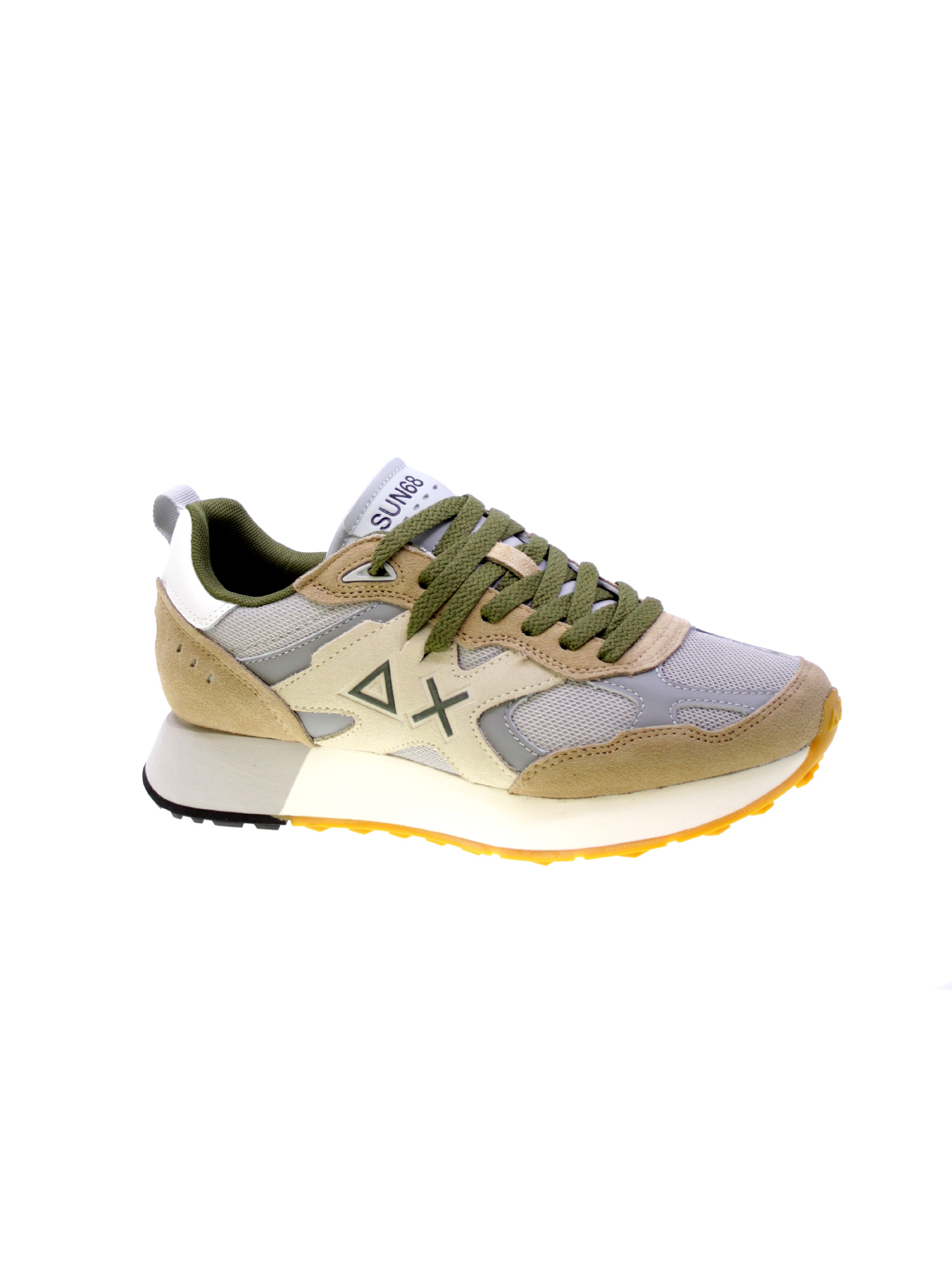 Sun68 Sneakers Uomo Grigio Beige Z35115 Jaki Outdoor - Imagen 7 de 12