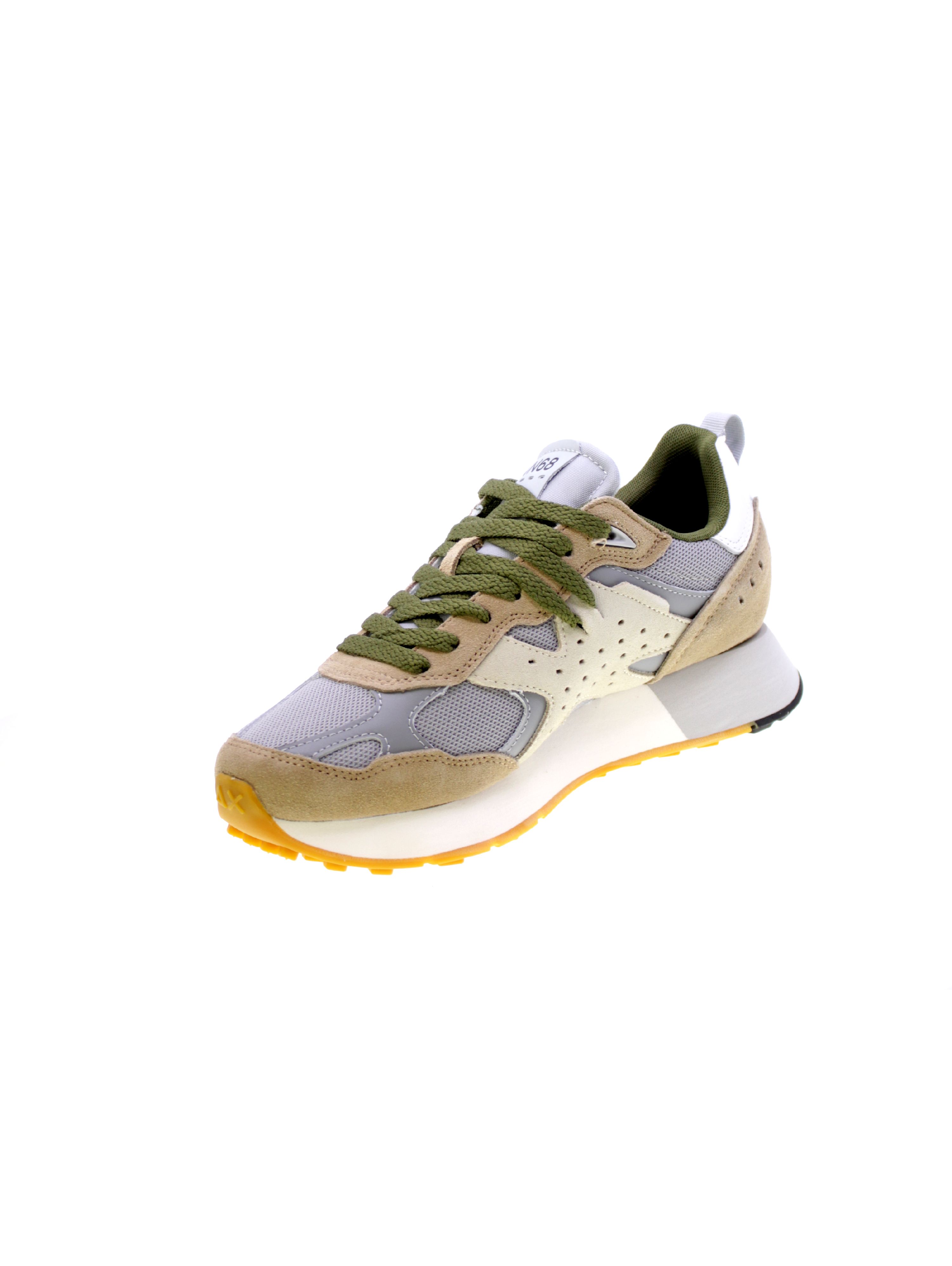 Sun68 Sneakers Uomo Grigio Beige Z35115 Jaki Outdoor - Imagen 9 de 12