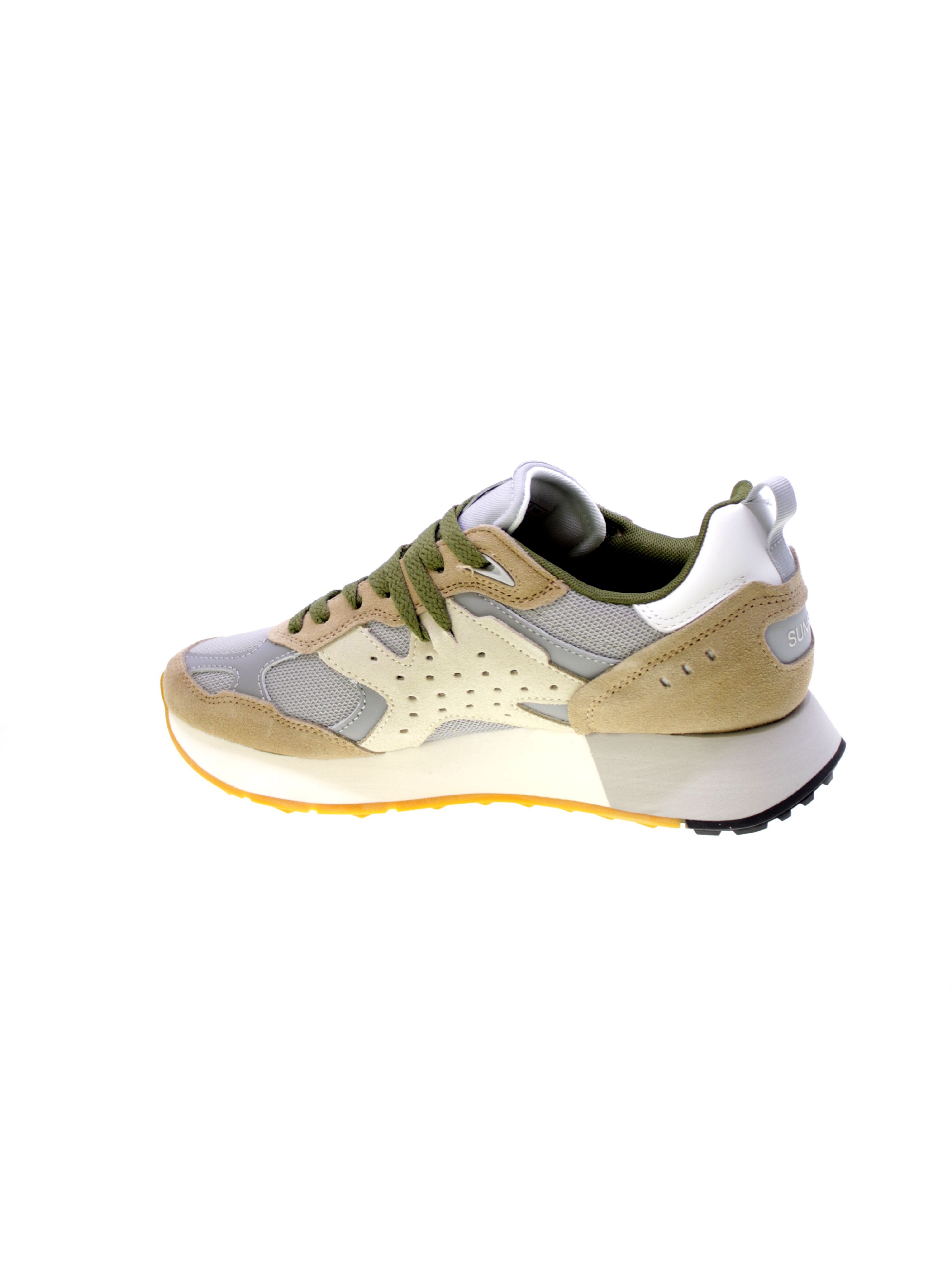 Sun68 Sneakers Uomo Grigio Beige Z35115 Jaki Outdoor - Imagen 10 de 12
