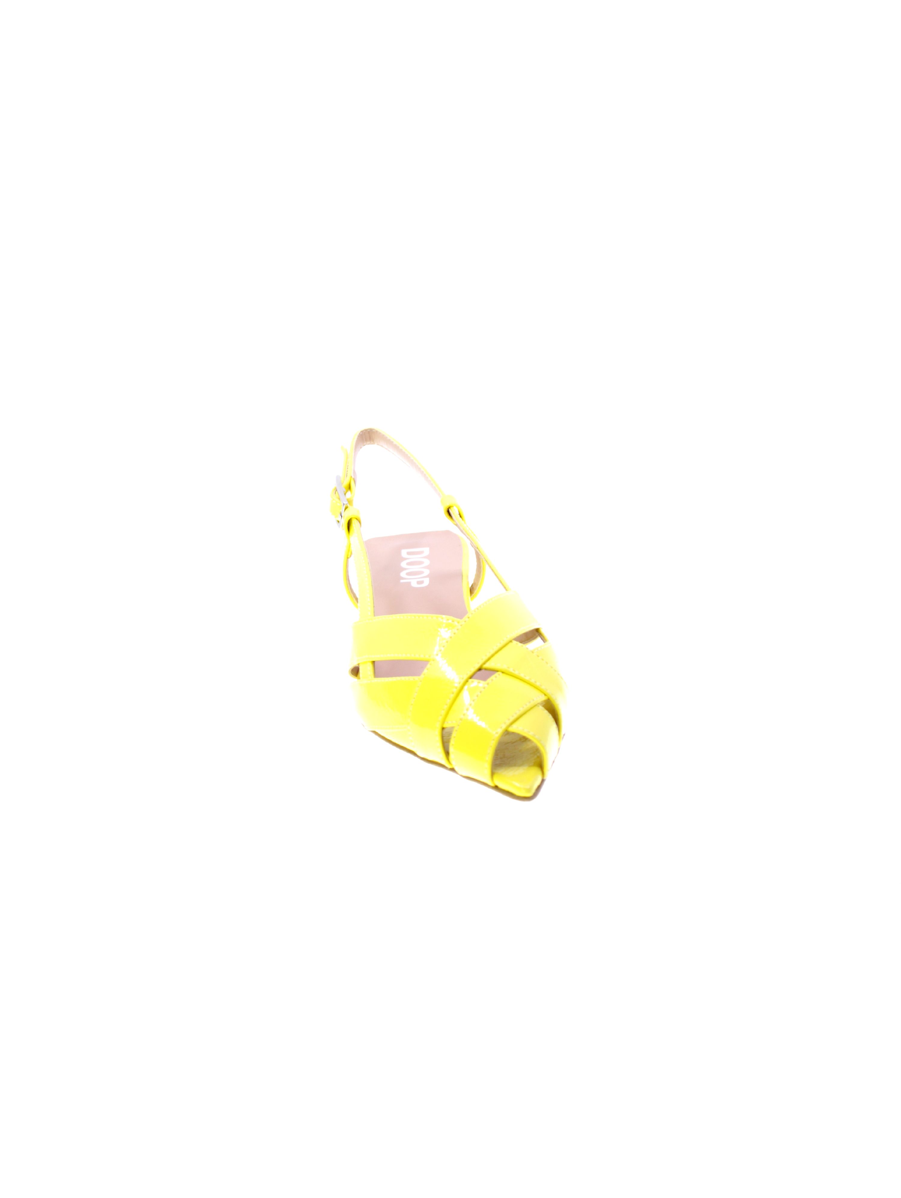 Doop Decollete Basso Tallone Aperto Donna Giallo 035 - Imagen 8 de 12