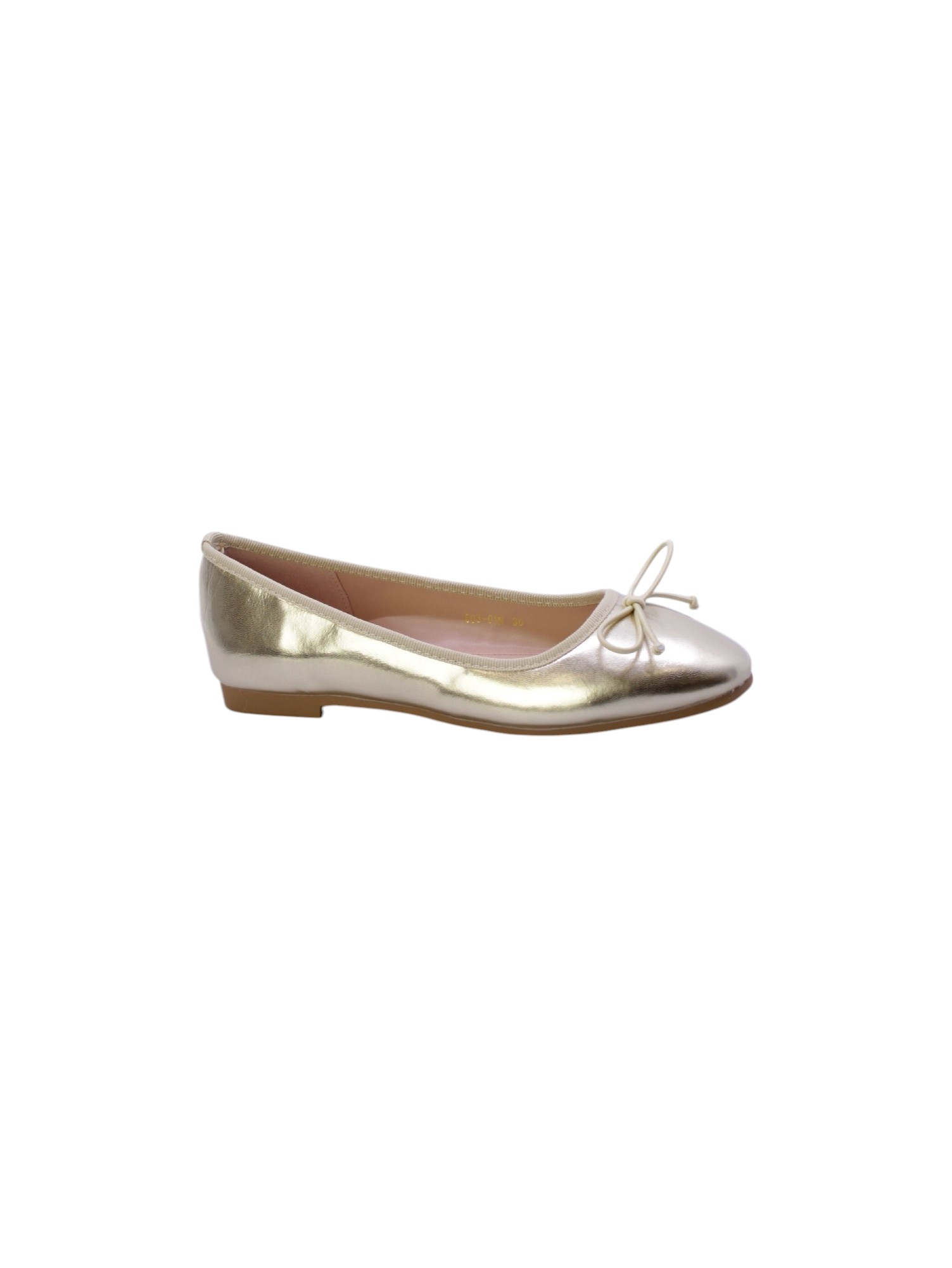 Francesco milano Decollete Ballerina Donna Platino C03- - Imagen 7 de 12