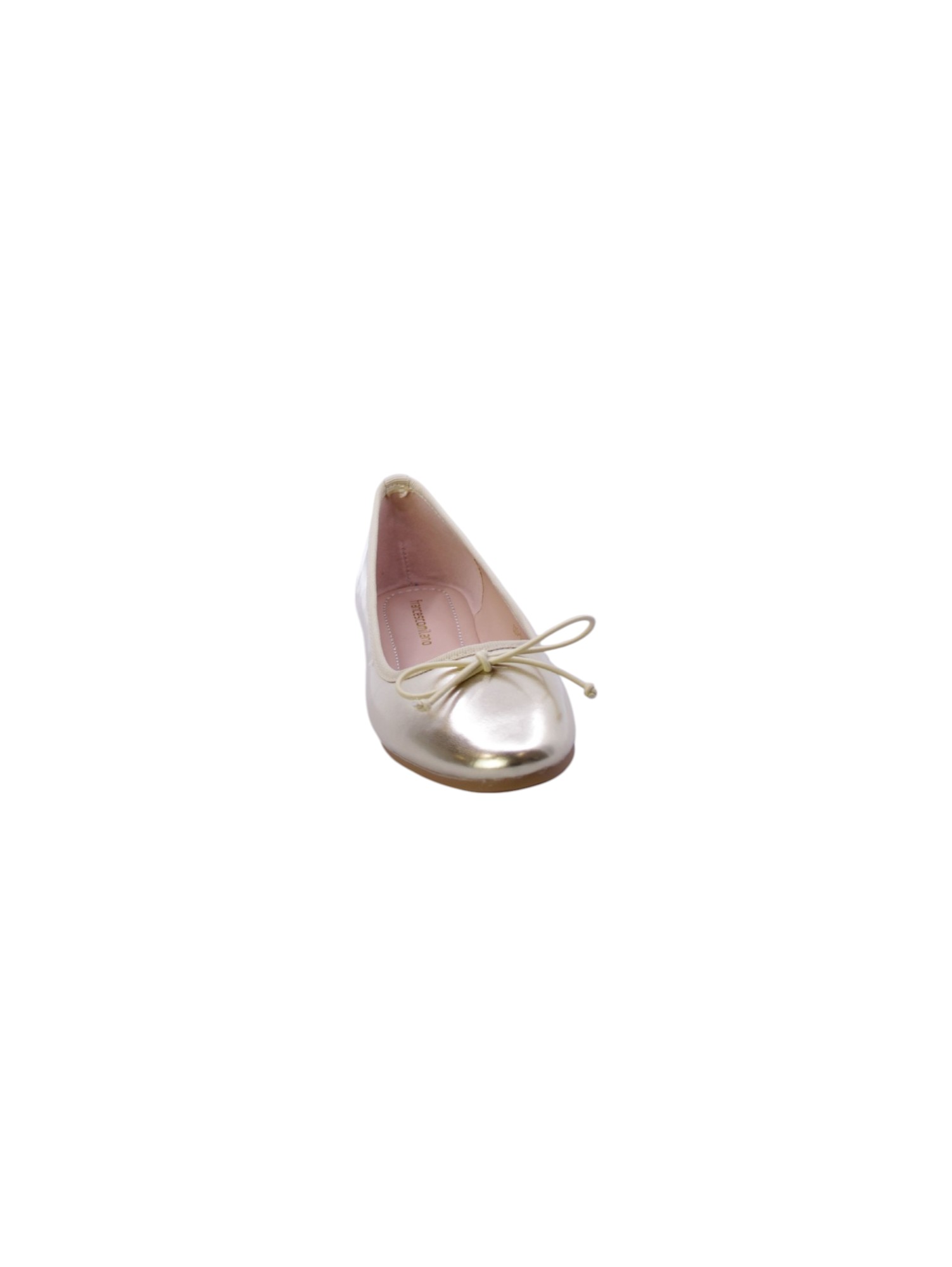 Francesco milano Decollete Ballerina Donna Platino C03- - Imagen 8 de 12