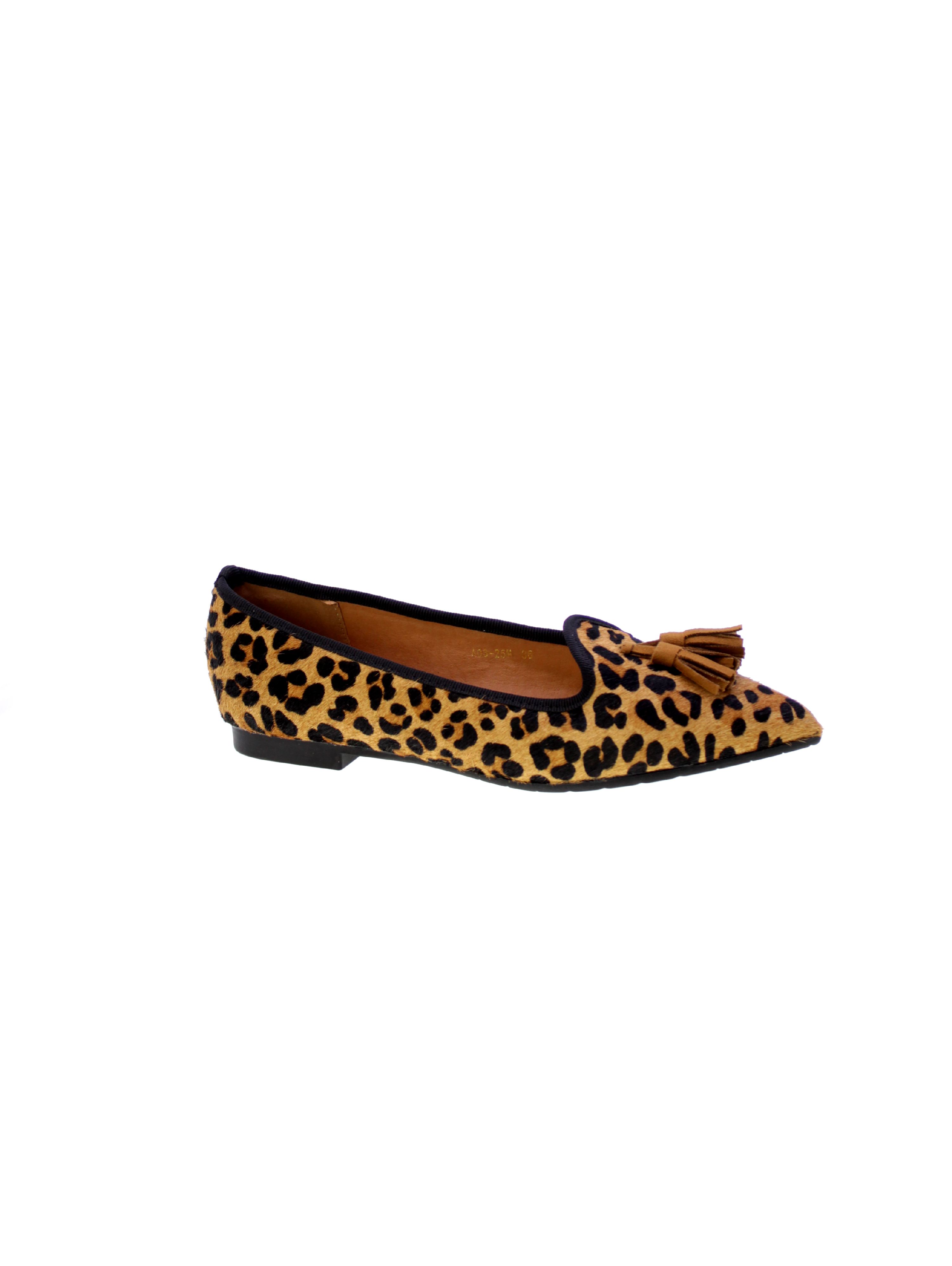 Francesco milano Decollete Ballerina Donna Leopardato A - Imagen 7 de 12