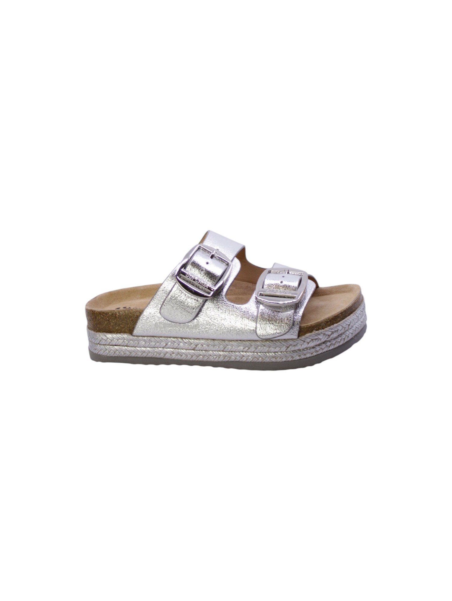 Superga Sandalo Doppia Fascia Donna Argento S11t627/25 - Foto 7 di 12