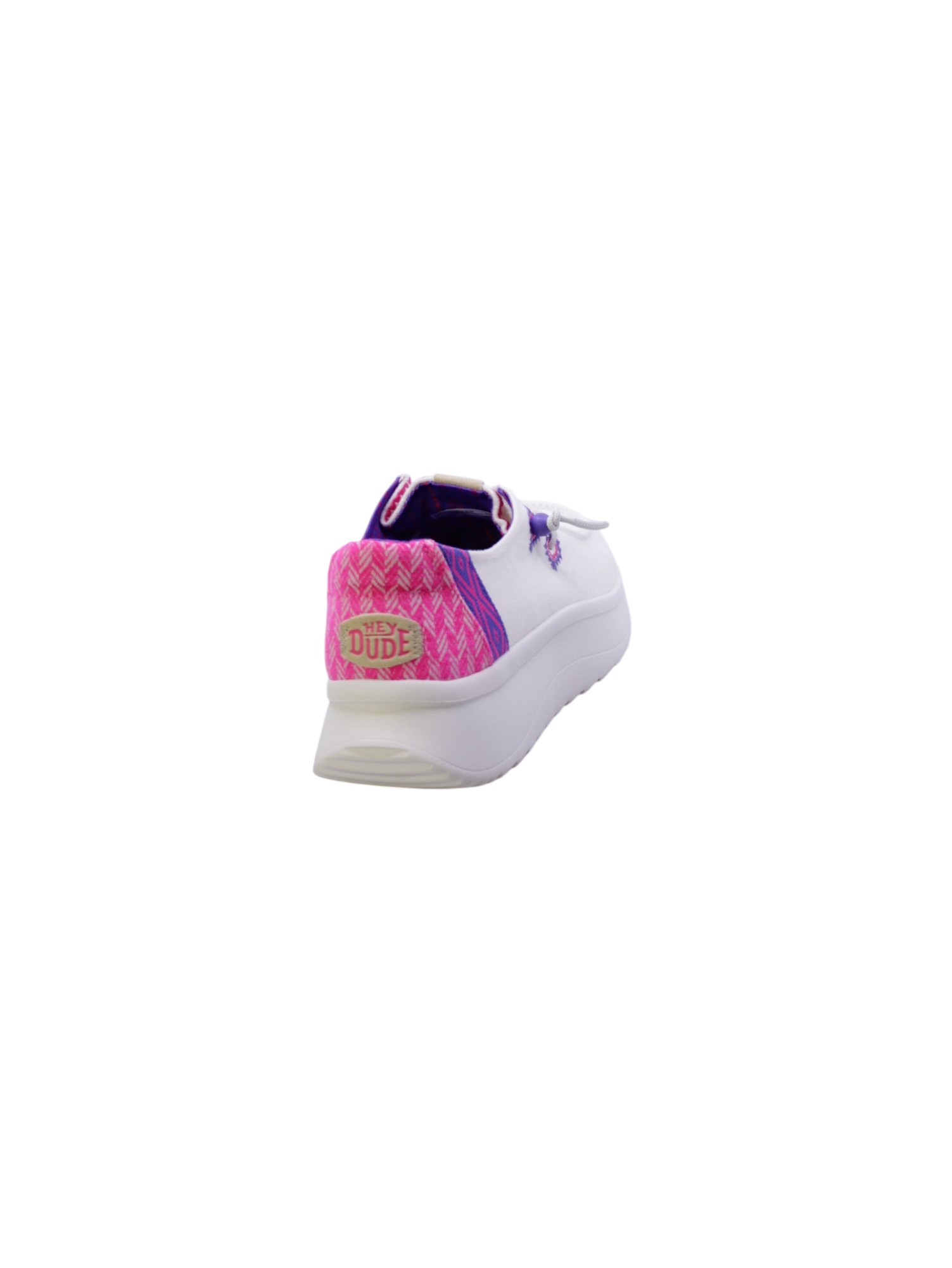Hey dude Mocassino Donna Bianco Pink Hd41946/102 Wendy - Imagen 11 de 12
