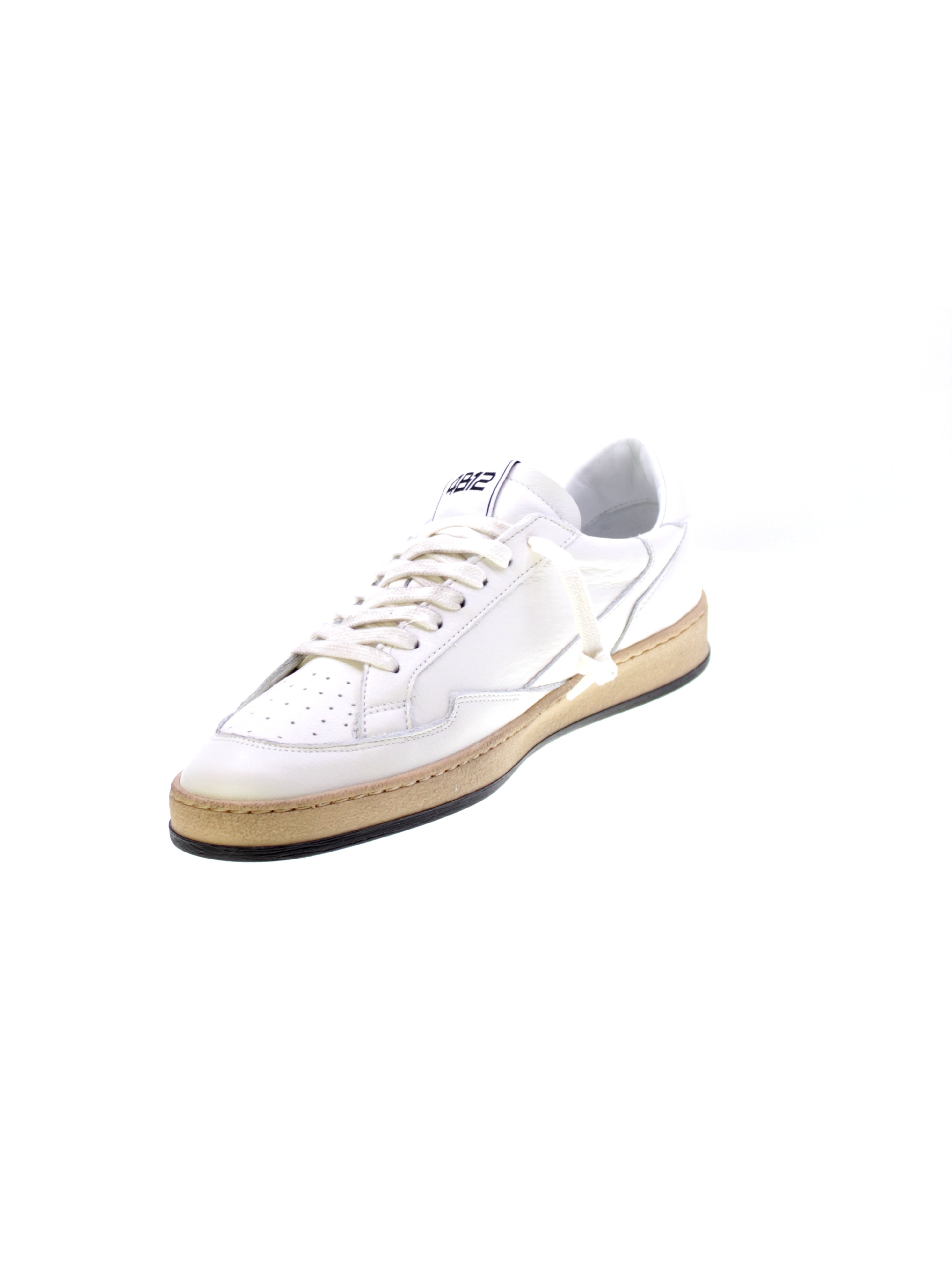 4b12 Herren Sneaker Weiß Playnew-u131 - Bild 9 von 12