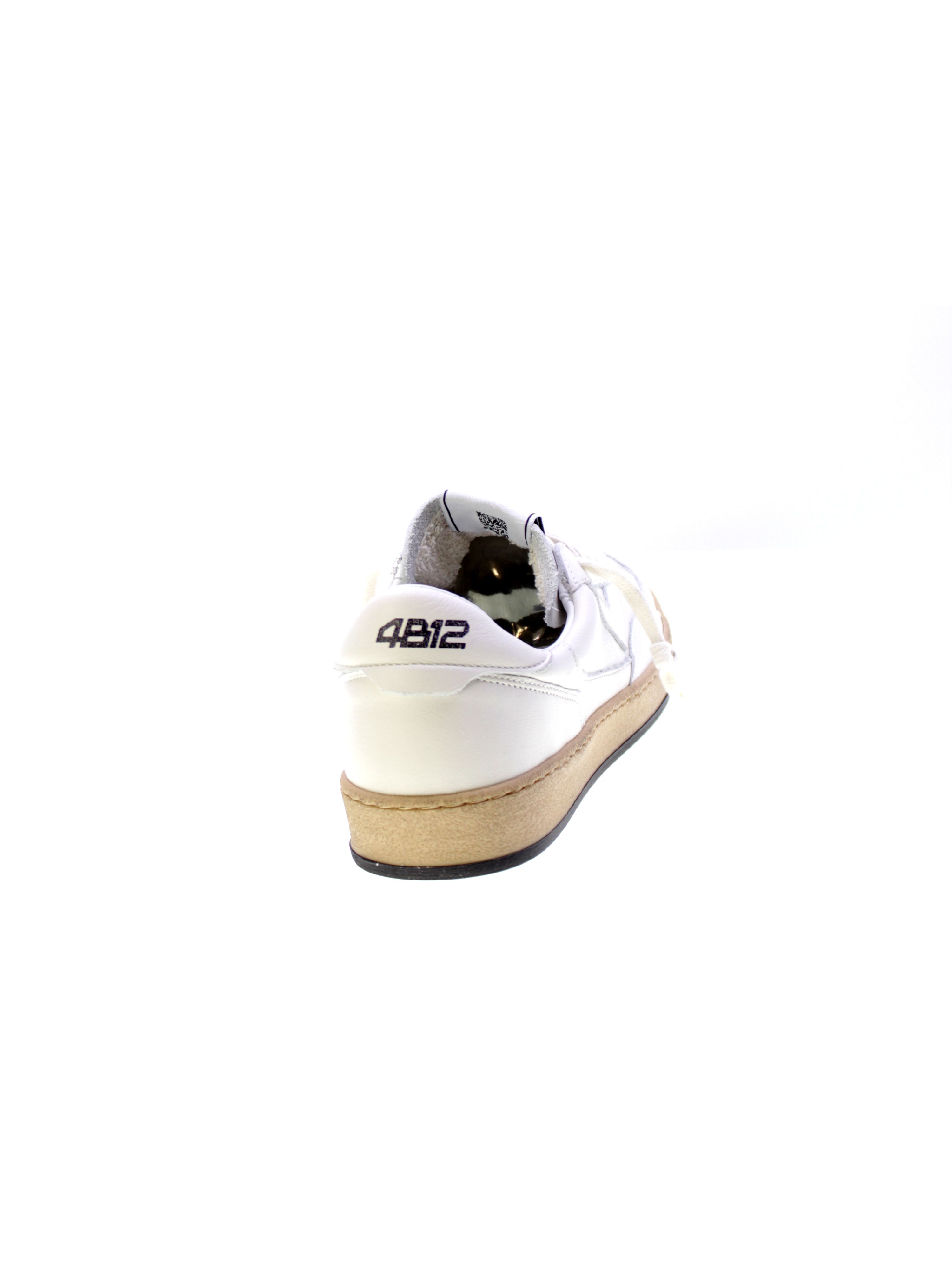 4b12 Herren Sneaker Weiß Playnew-u131 - Bild 11 von 12