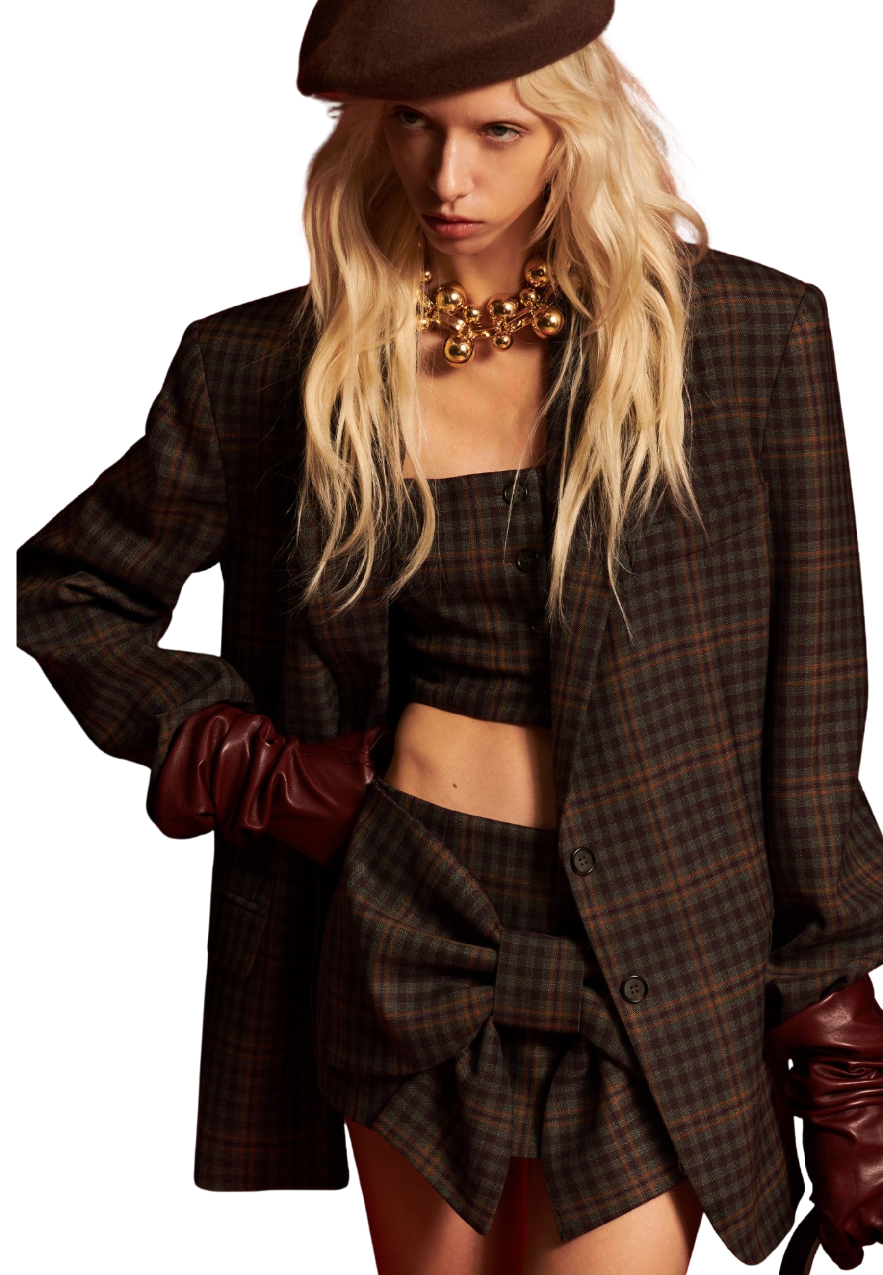 over blazer len Aniye By