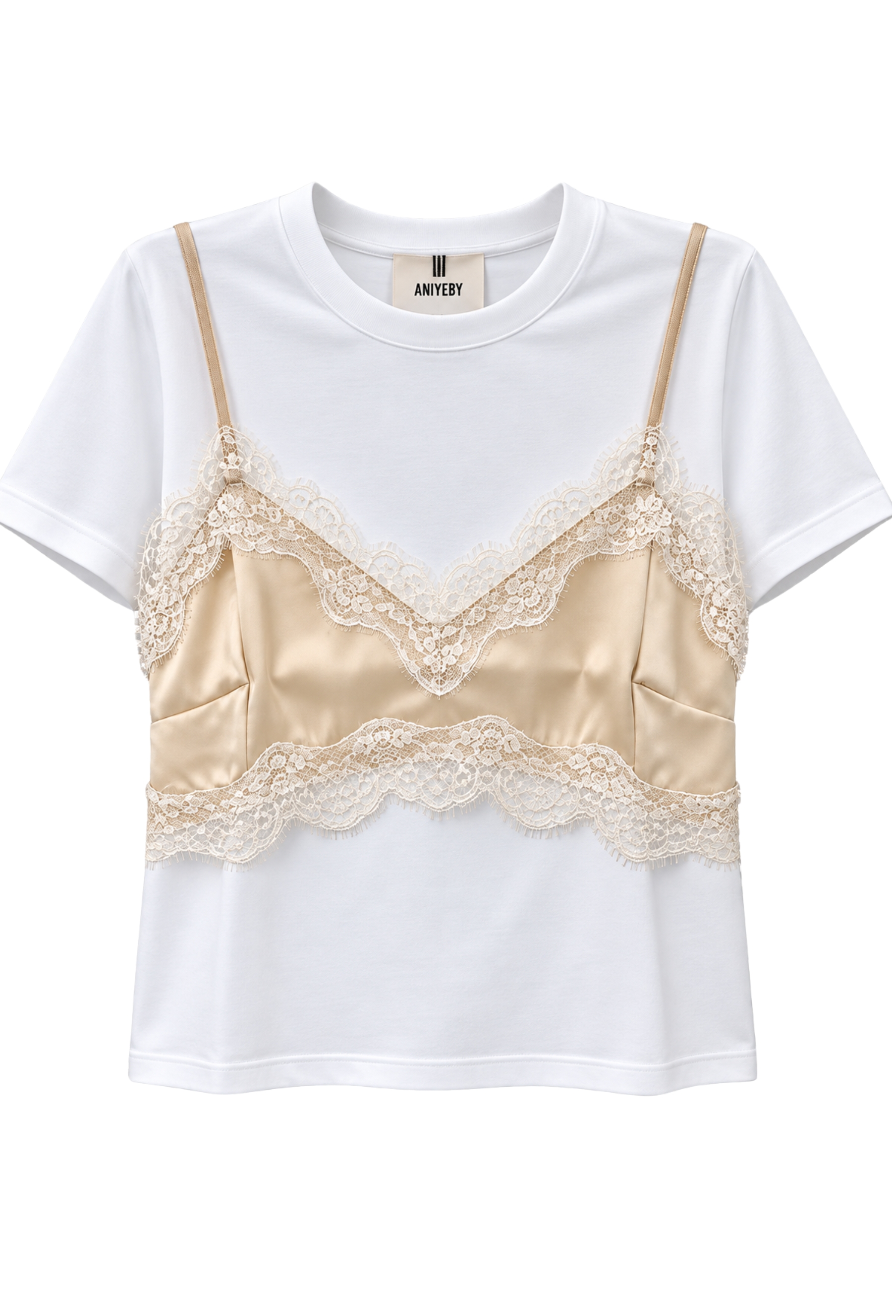 T-shirt tees lila Aniye By