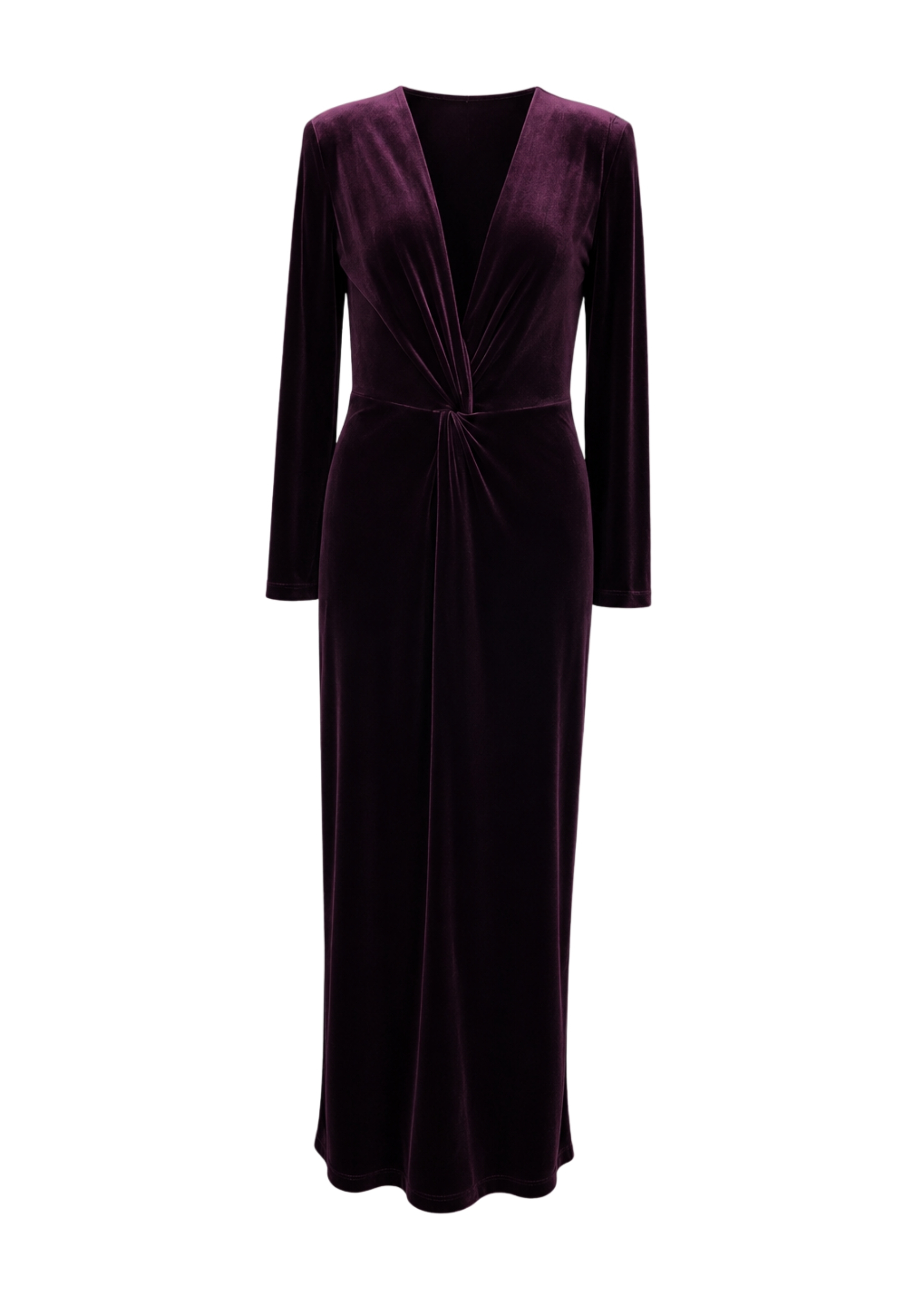 vestido Actualee en terciopelo