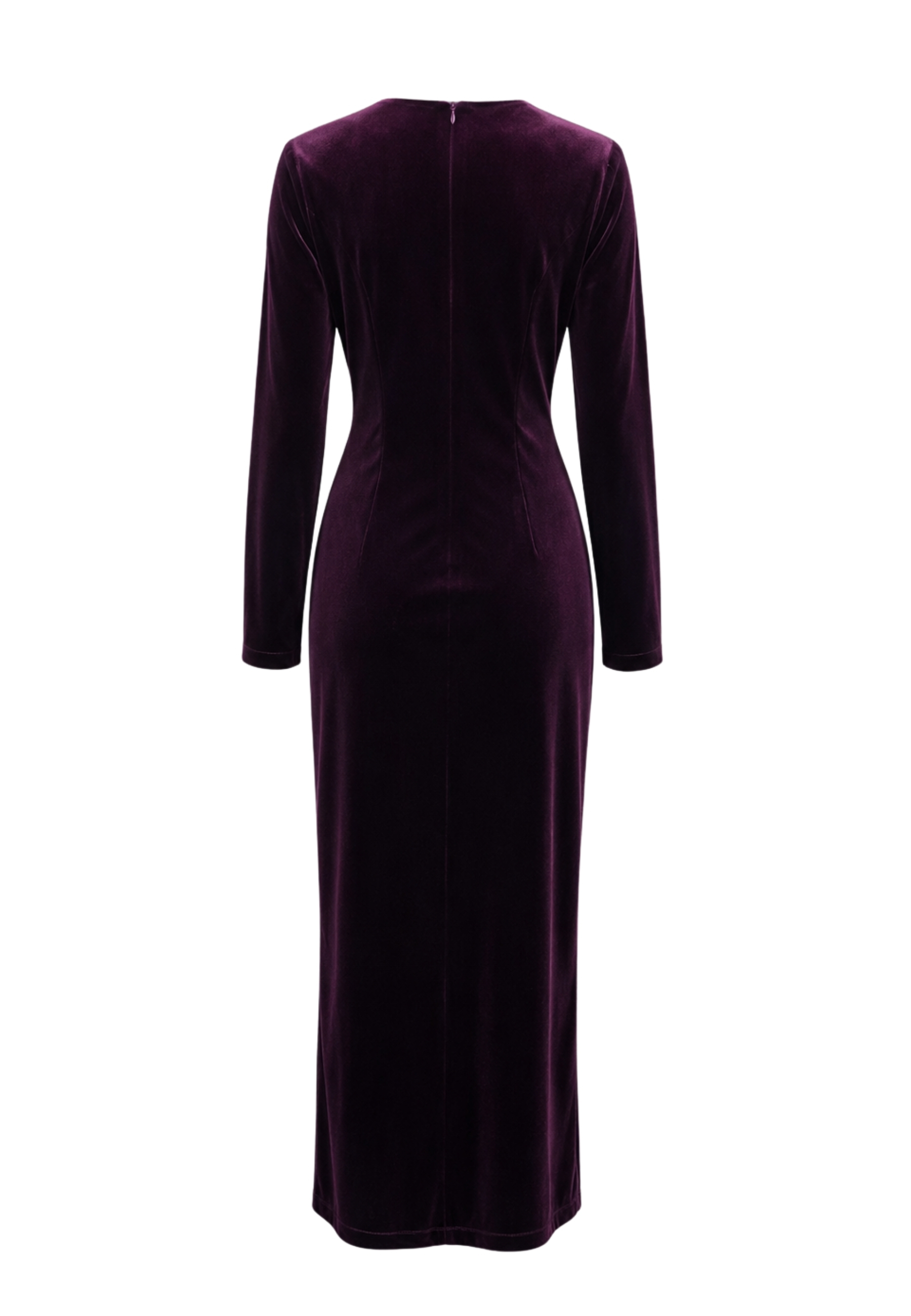 vestido Actualee en terciopelo
