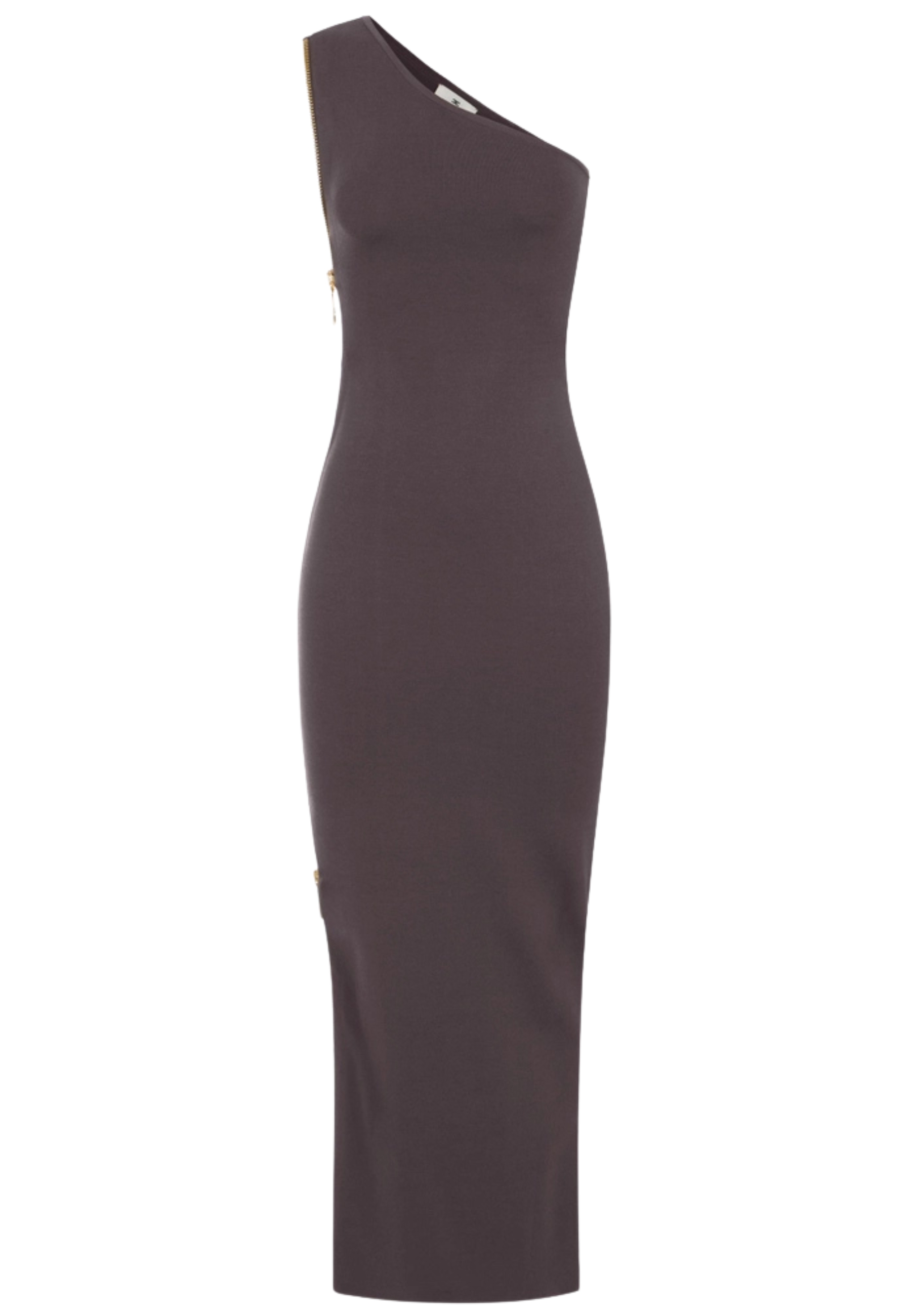 Kleid aus Baumwolle Elisabetta Franchi mit Reißverschluss