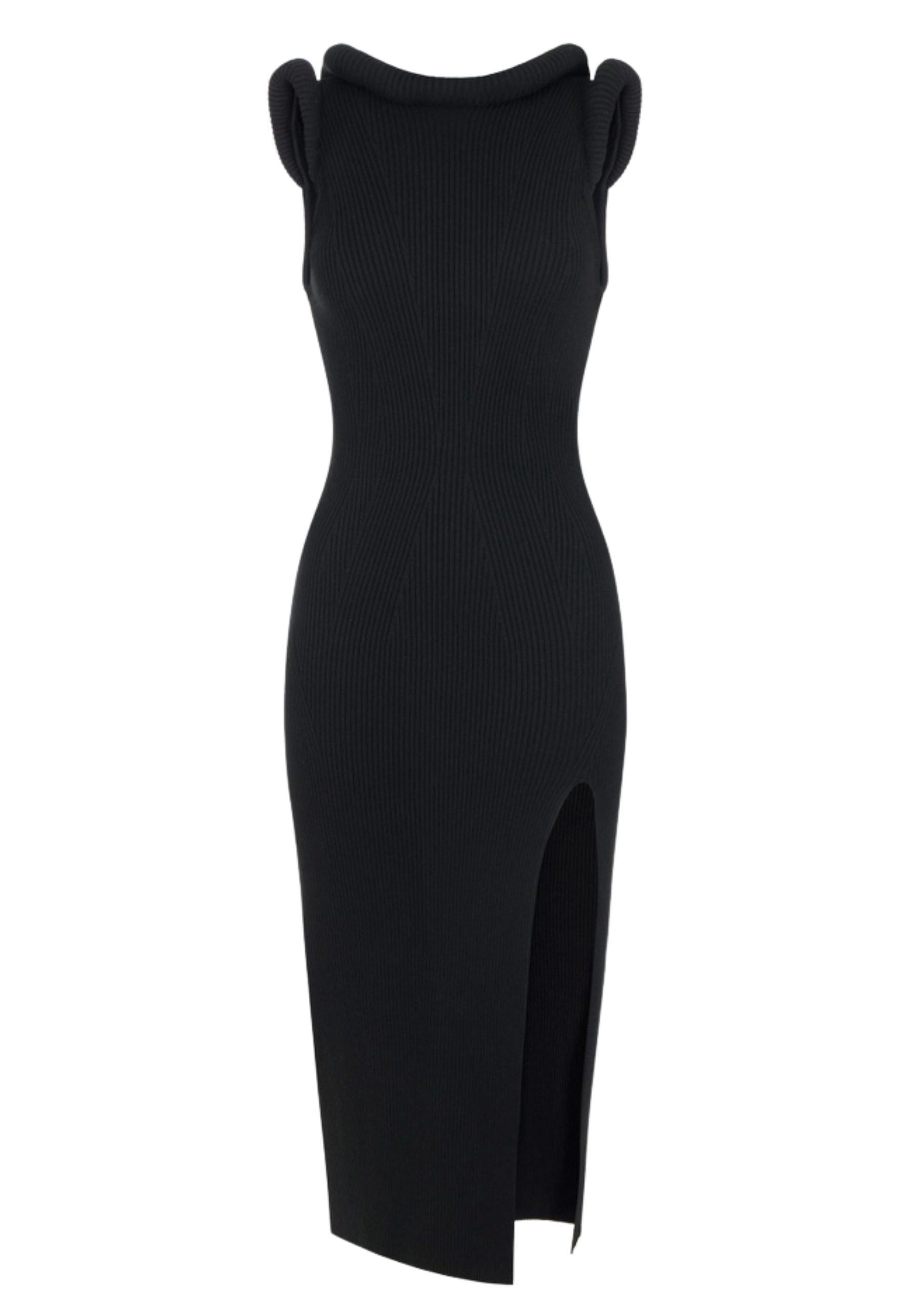 knitted dress Elisabetta Franchi with 3D details