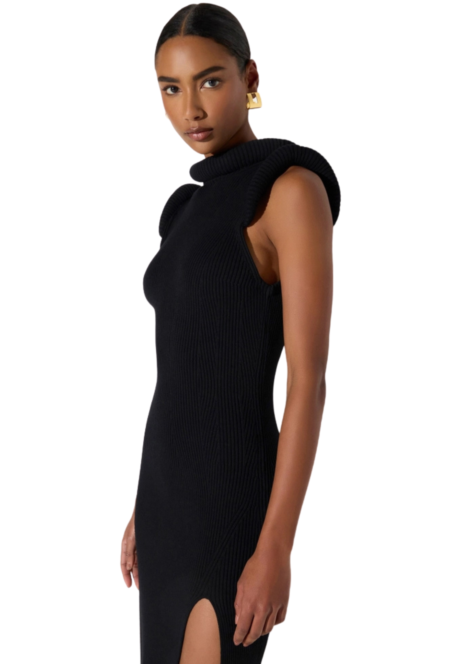 knitted dress Elisabetta Franchi with 3D details