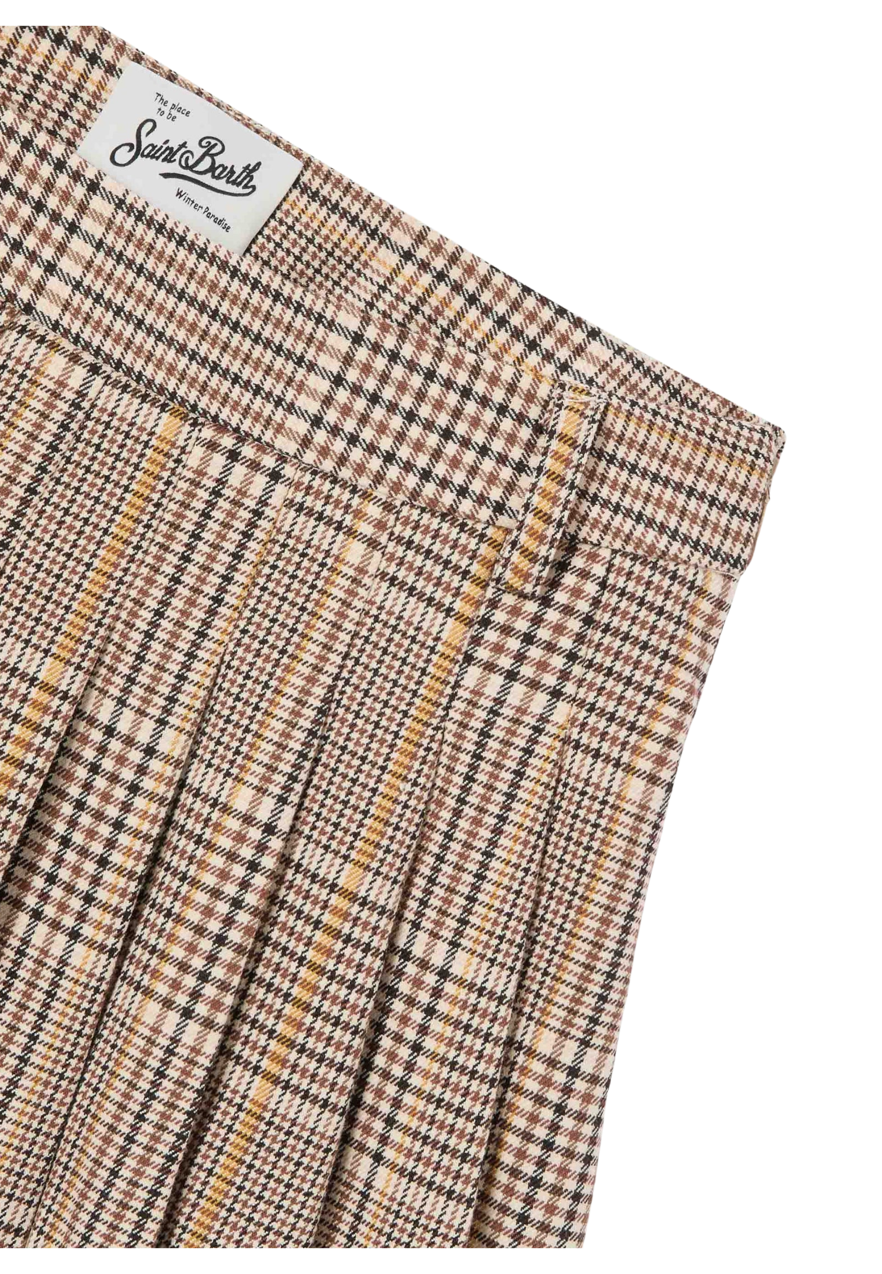 mini falda Saint Barth Folded