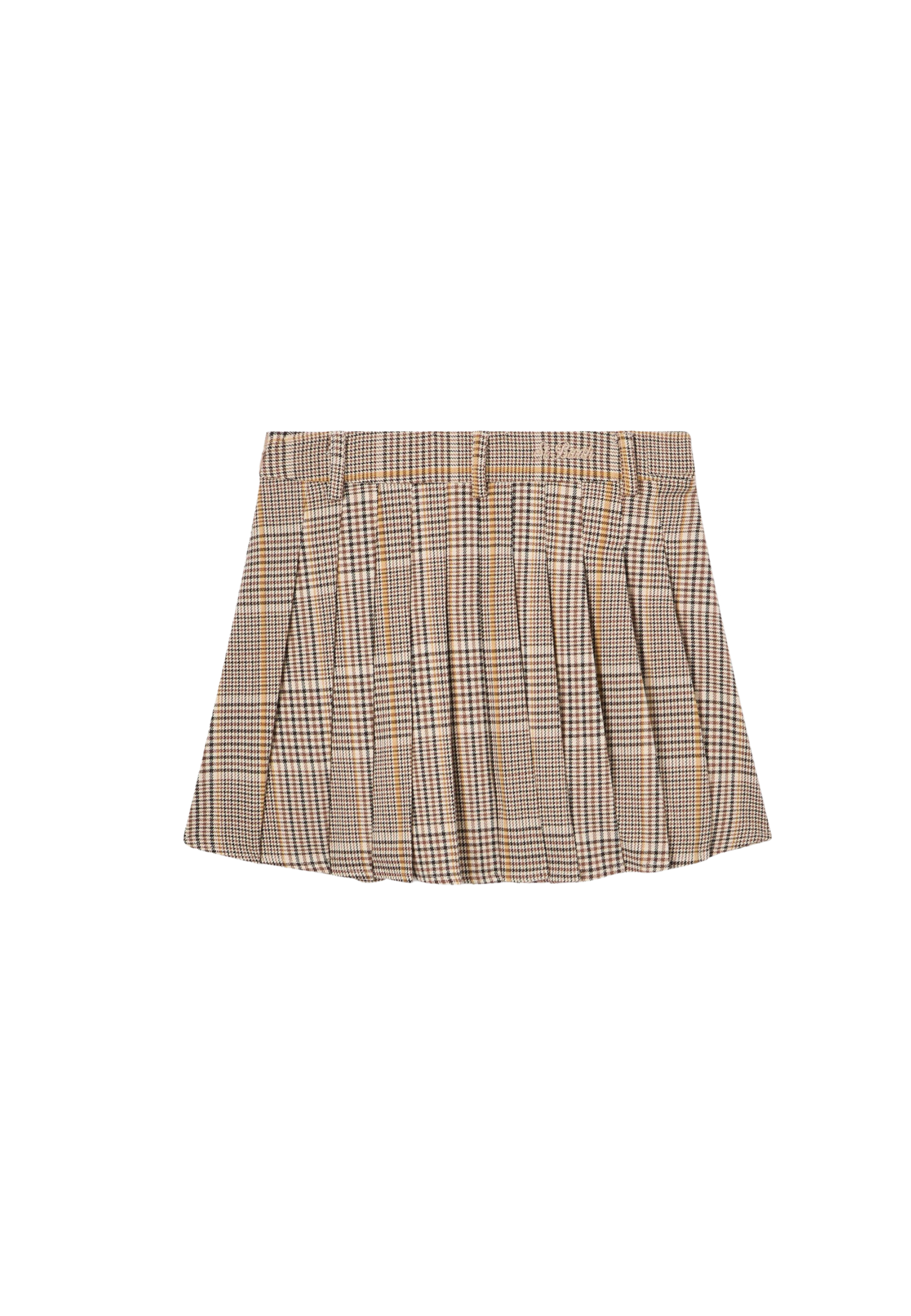 mini falda Saint Barth Folded