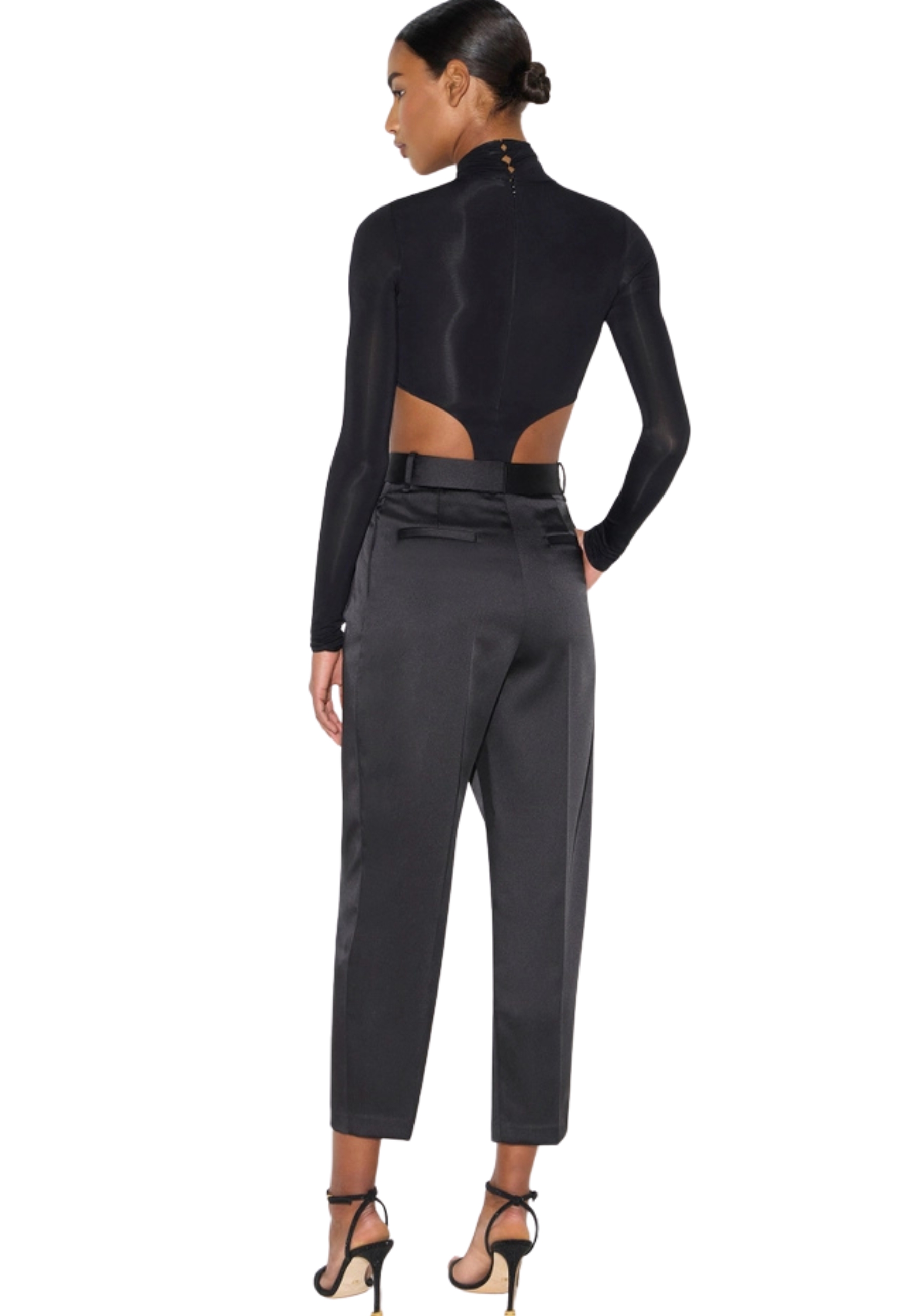 BODY IN JERSEY ELISABETTA FRANCHI CON LOGO GIOIELLO 