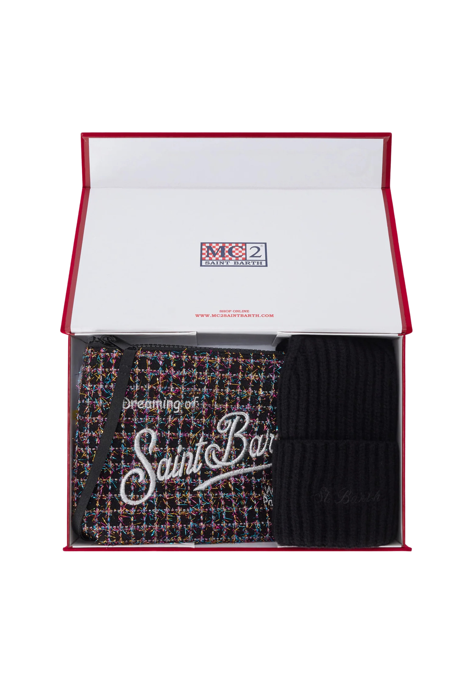 gift box woman Saint Barth tweed shiny 00
