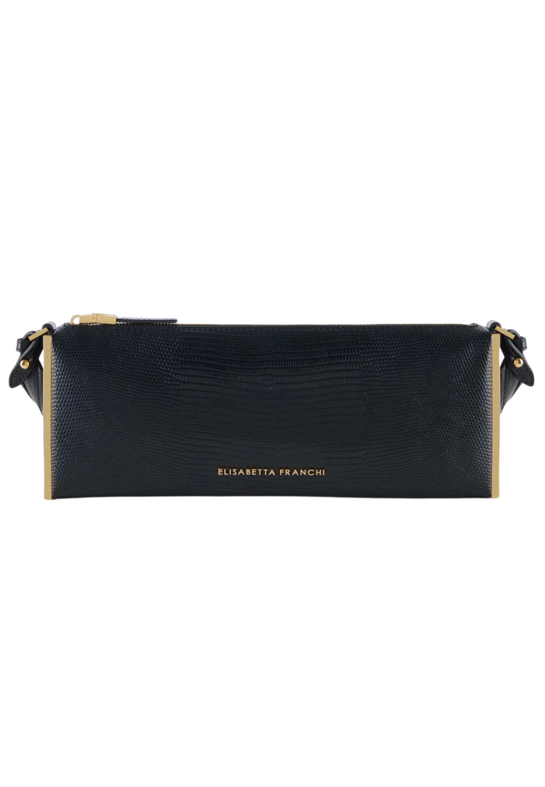 Bolso de hombro Elisabetta Franchi Impresión de lagarto