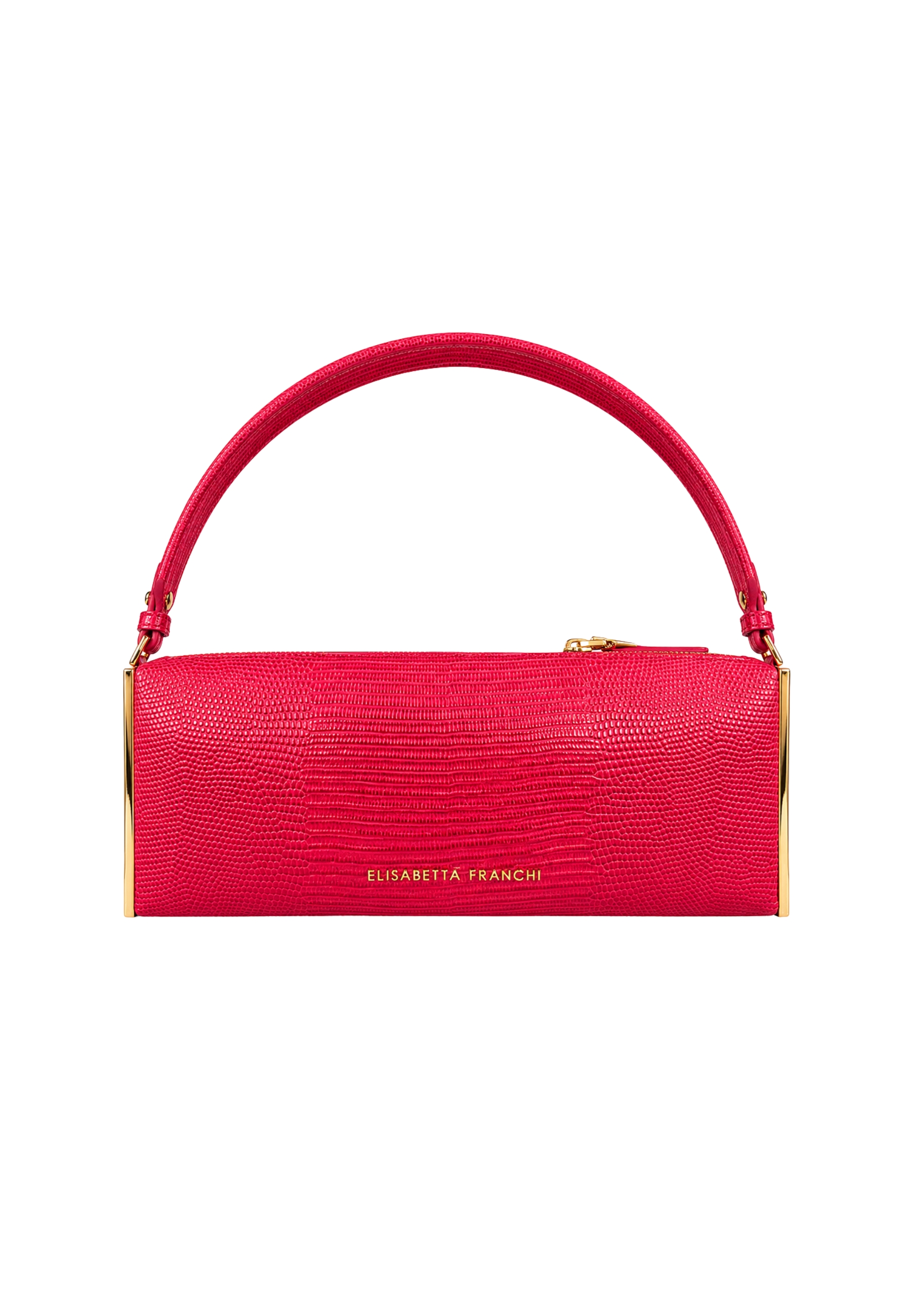 Bolso de hombro Elisabetta Franchi Impresión de lagarto
