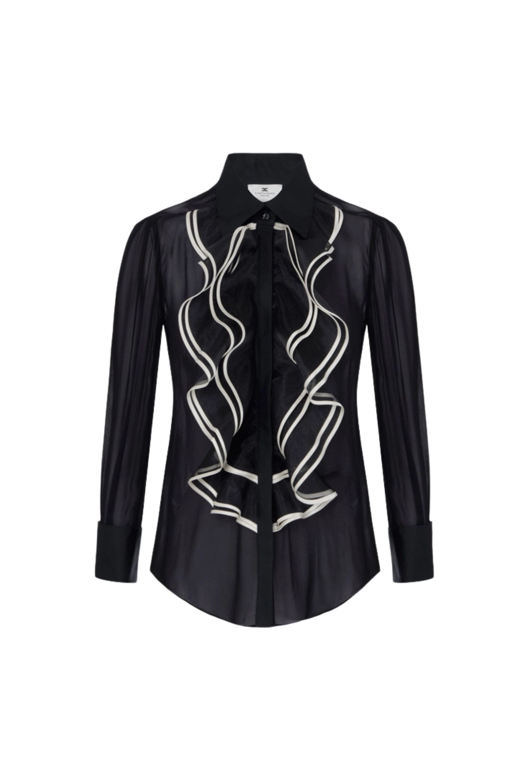 Chemise Elisabetta Franchi en géogette avec ruches